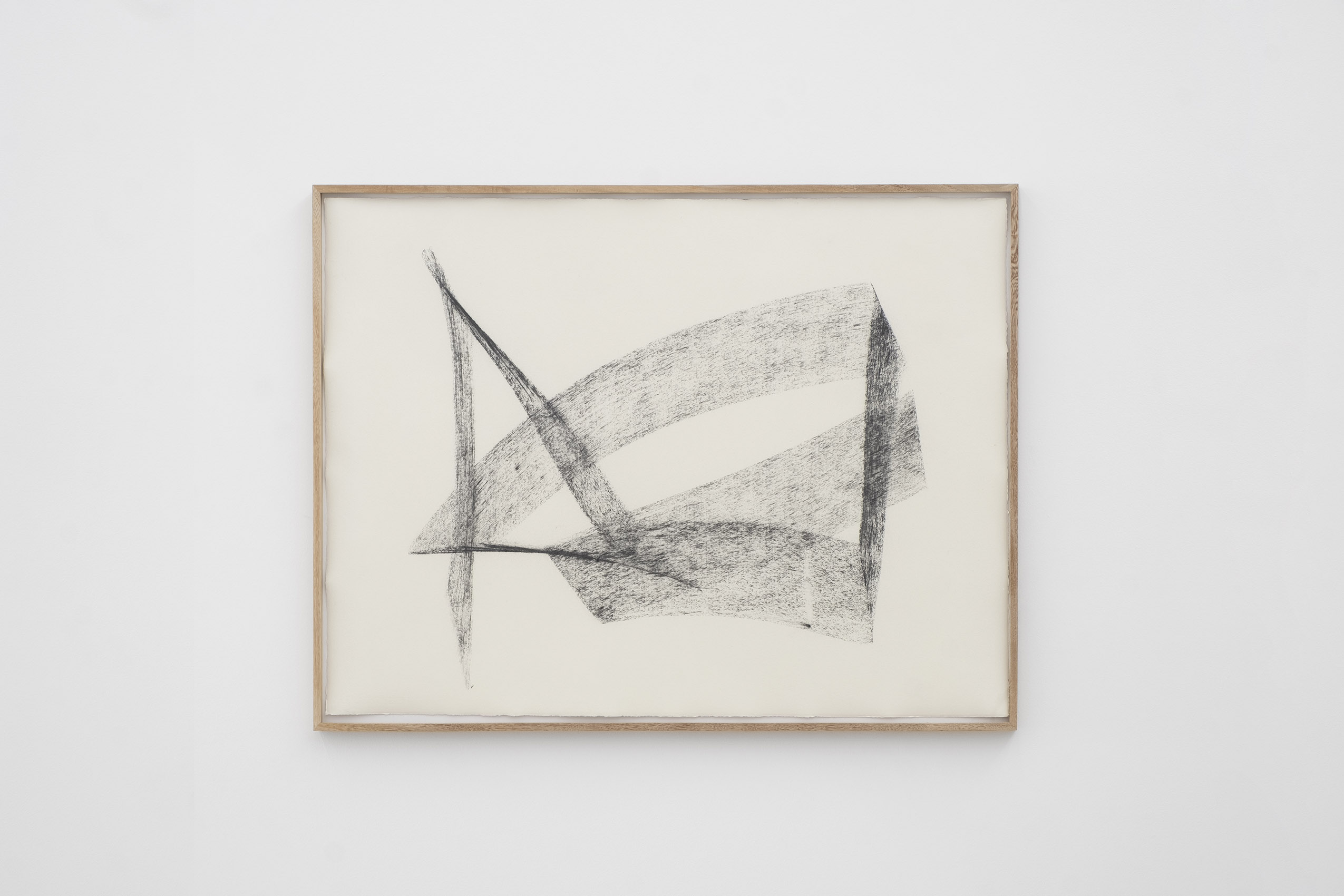 Sin título (Papel libre de ácido y carboncillo, acción 12 - 17), 2020 - 2021 : Francisco Ugarte