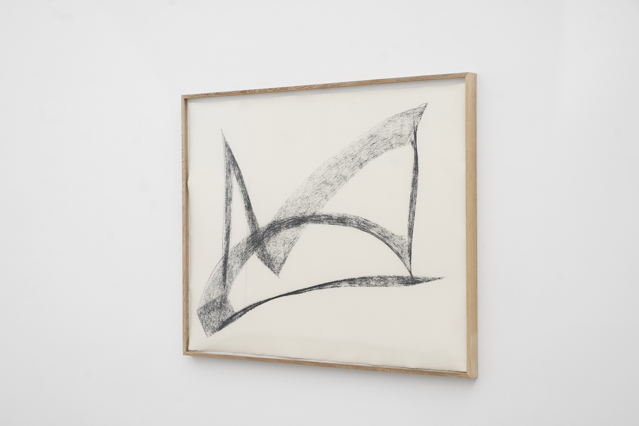 Sin título (Papel libre de ácido y carboncillo, acción 12 - 17), 2020 - 2021 : Francisco Ugarte