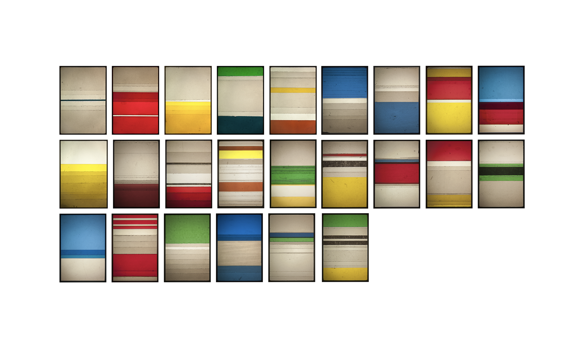 Diapositivas abstractas, fotografías, 2016 : Francisco Ugarte