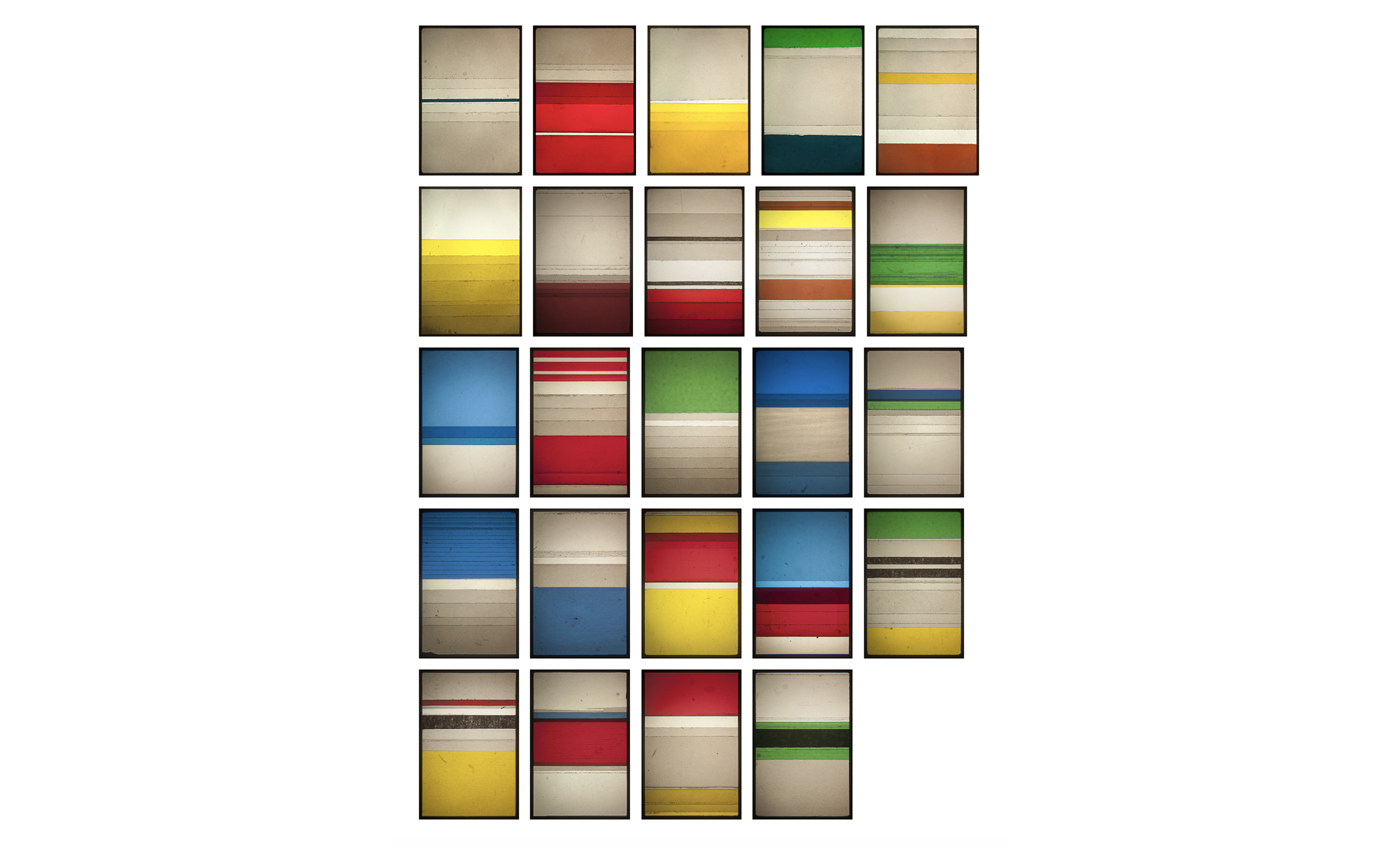 Diapositivas abstractas, fotografías, 2016 : Francisco Ugarte