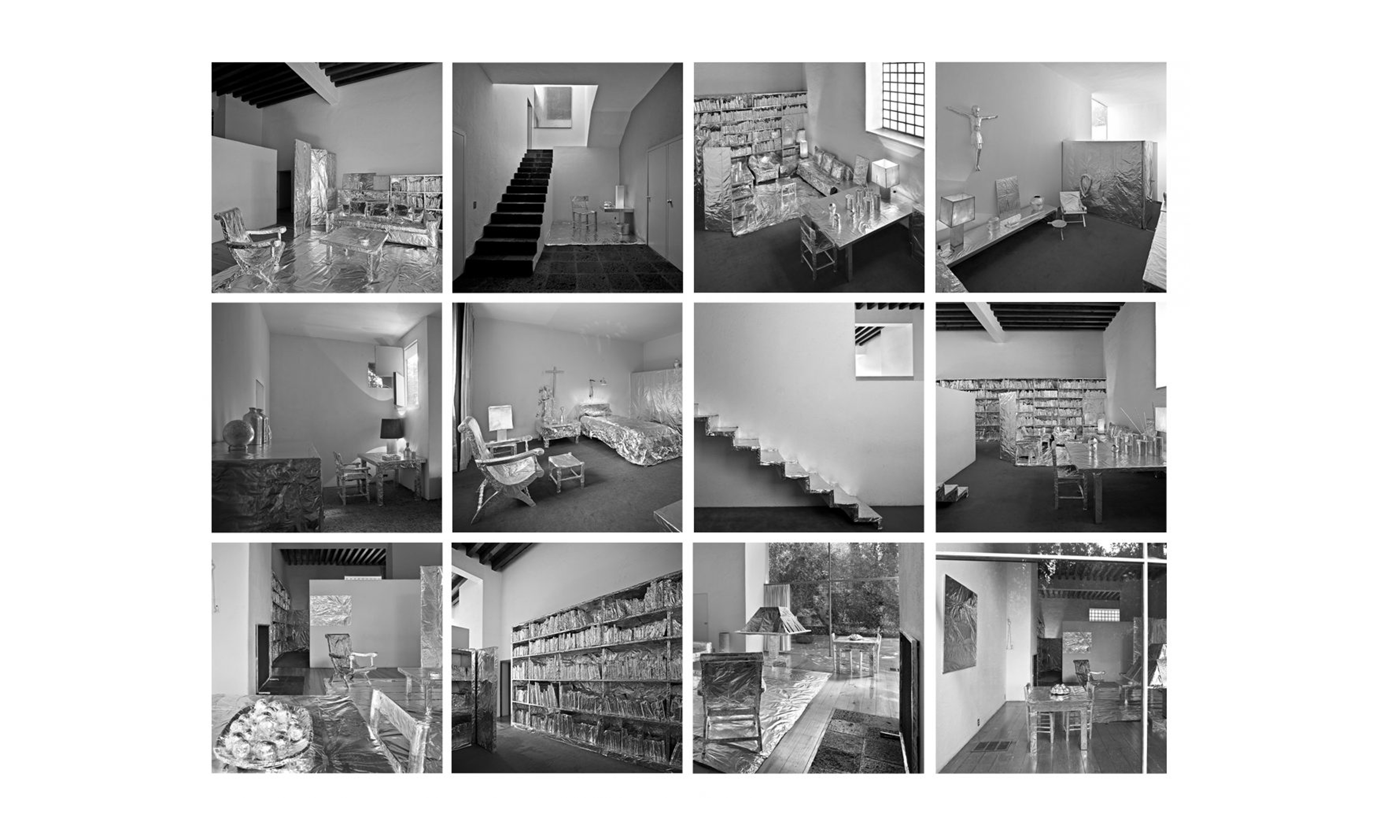 Intervención a la Casa Barragán, políptico, 2015 : Francisco Ugarte