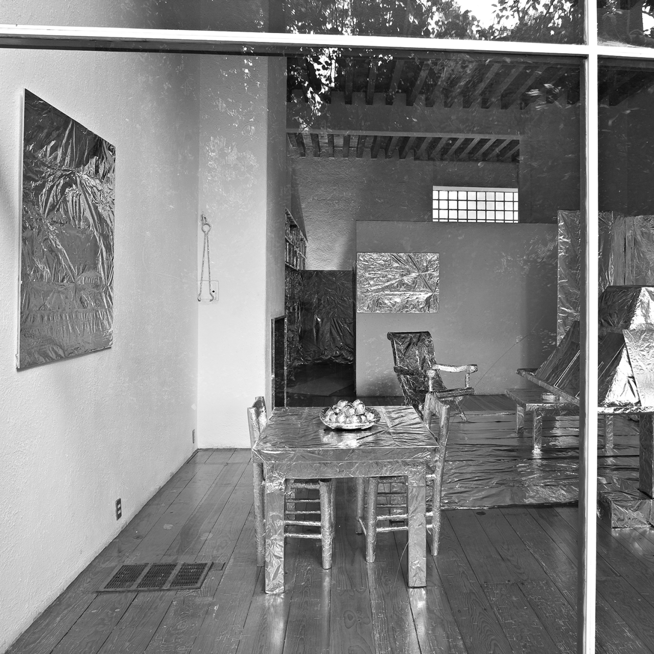 Intervención a la Casa Barragán, políptico, 2015 : Francisco Ugarte