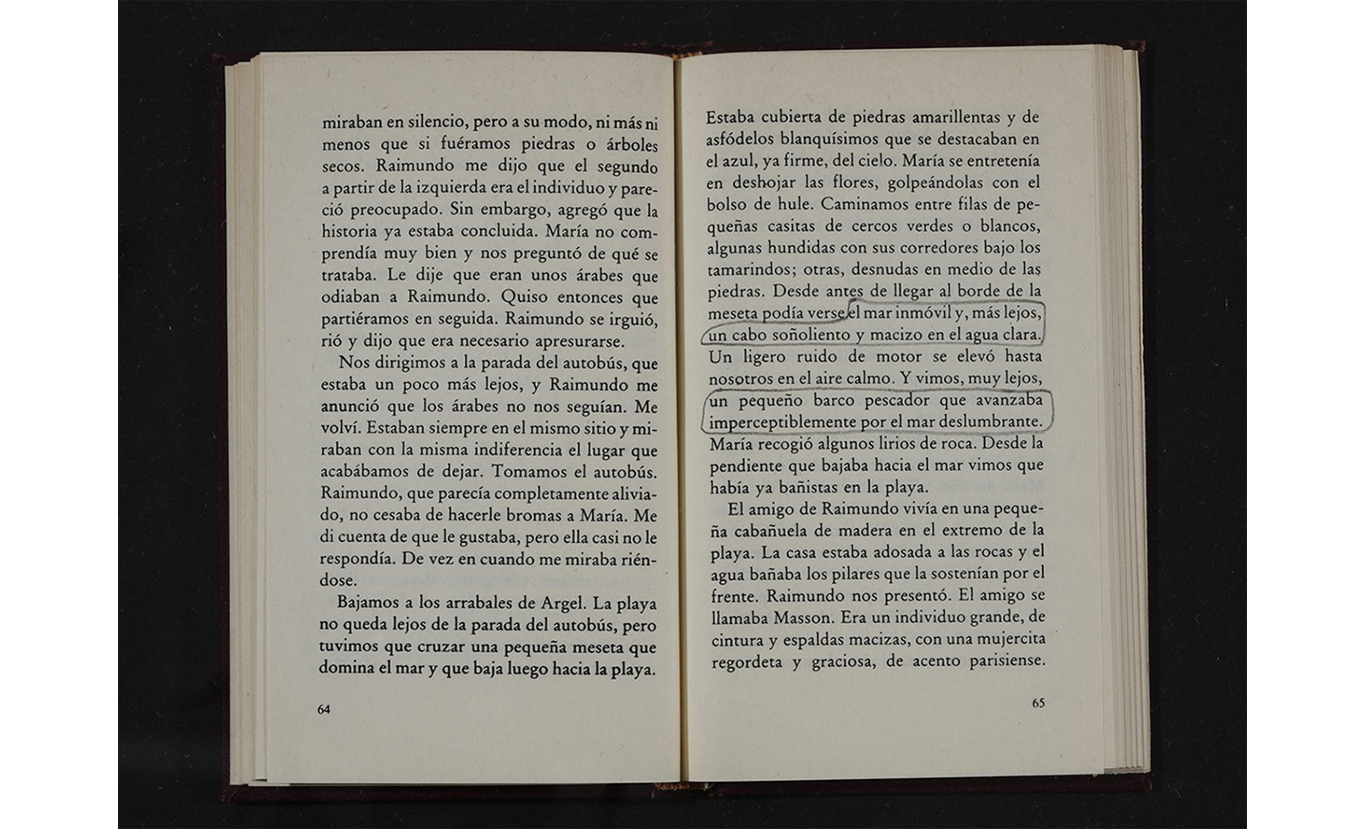 Paisajes literarios (El extranjero, Albert Camus), libro, 2015 : Francisco Ugarte