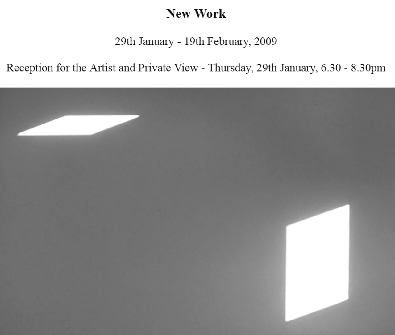 New Work : Francisco Ugarte