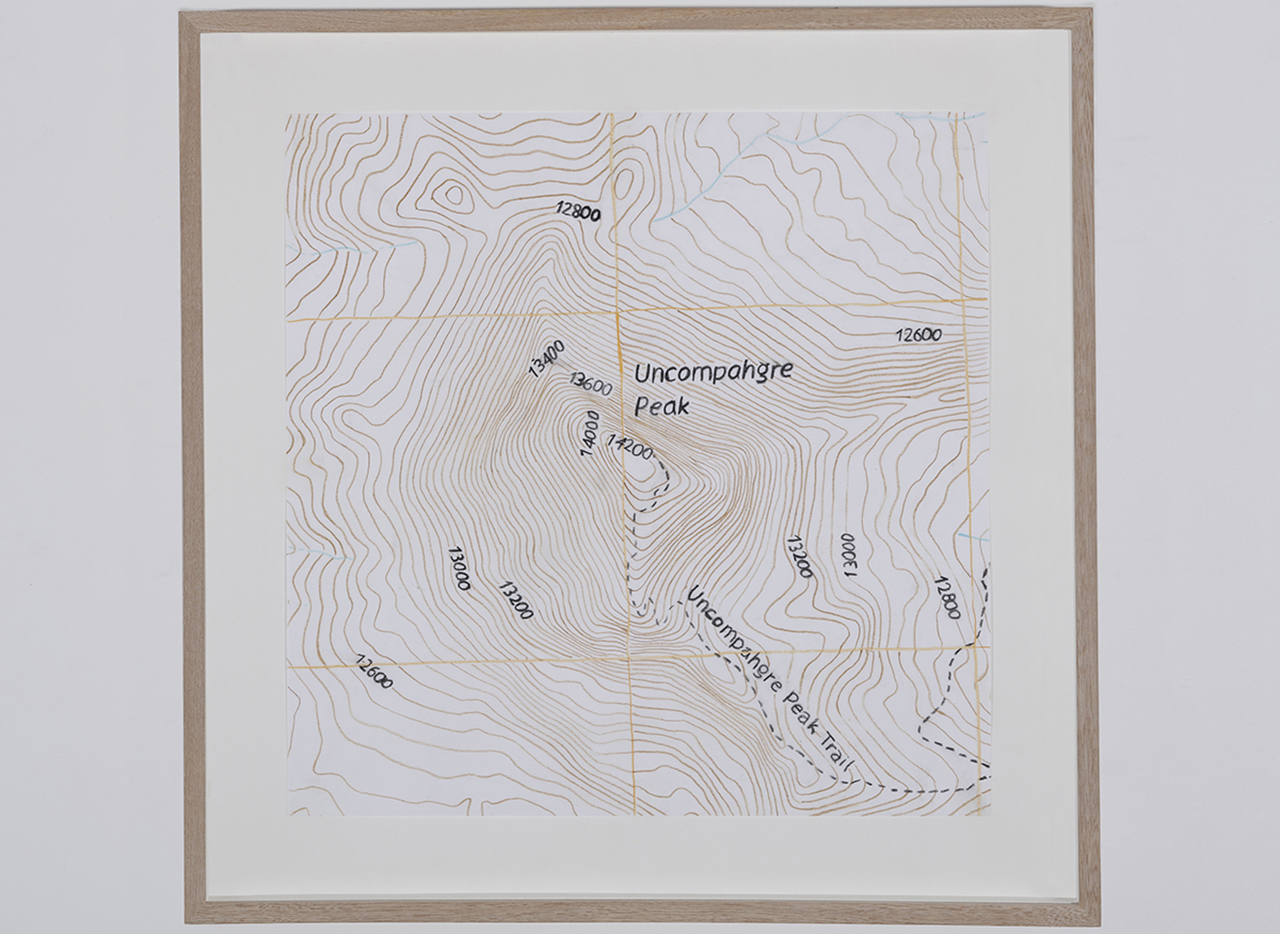 Tracing mountains, 2017 : Francisco Ugarte