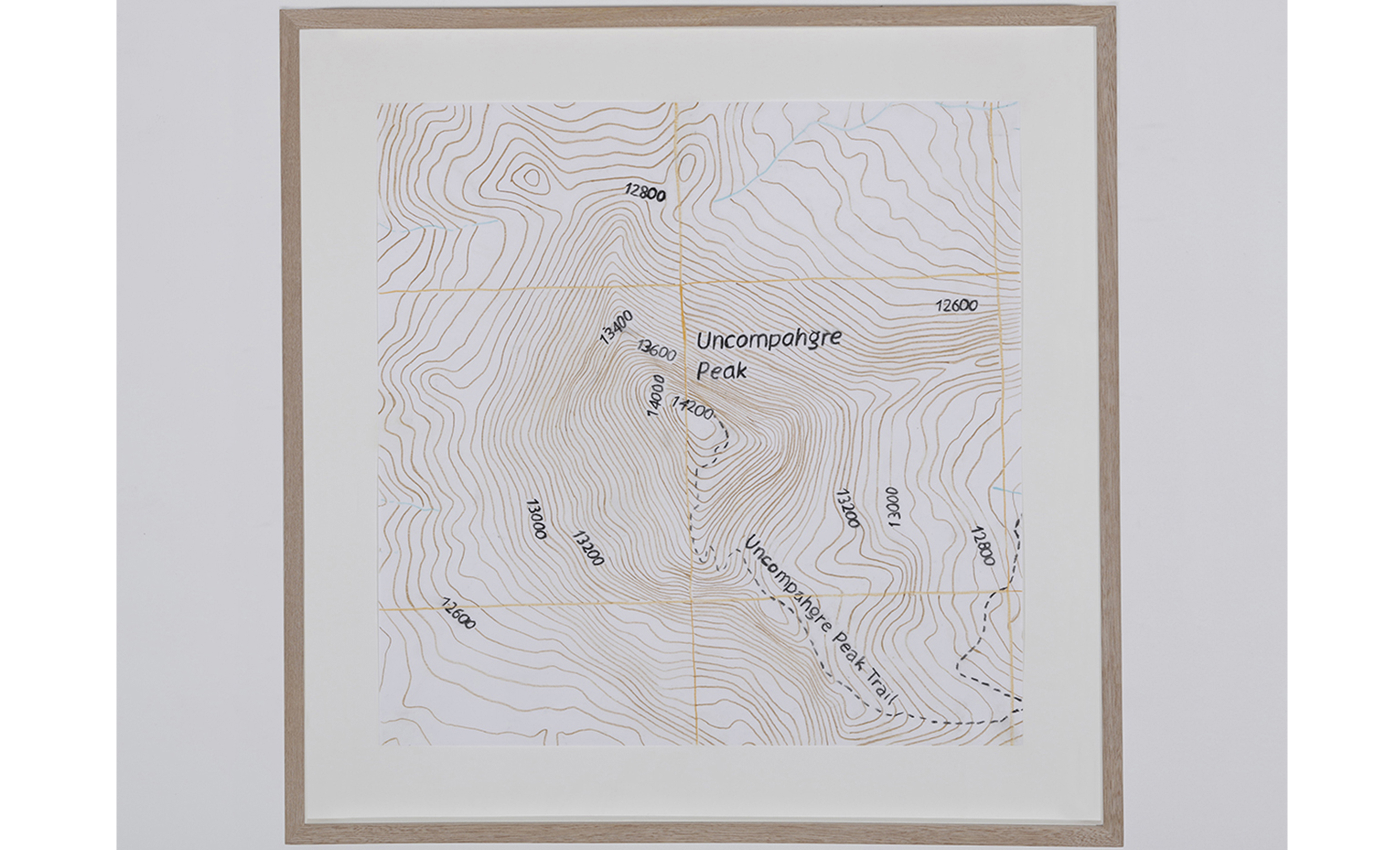 Tracing mountains, 2017 : Francisco Ugarte