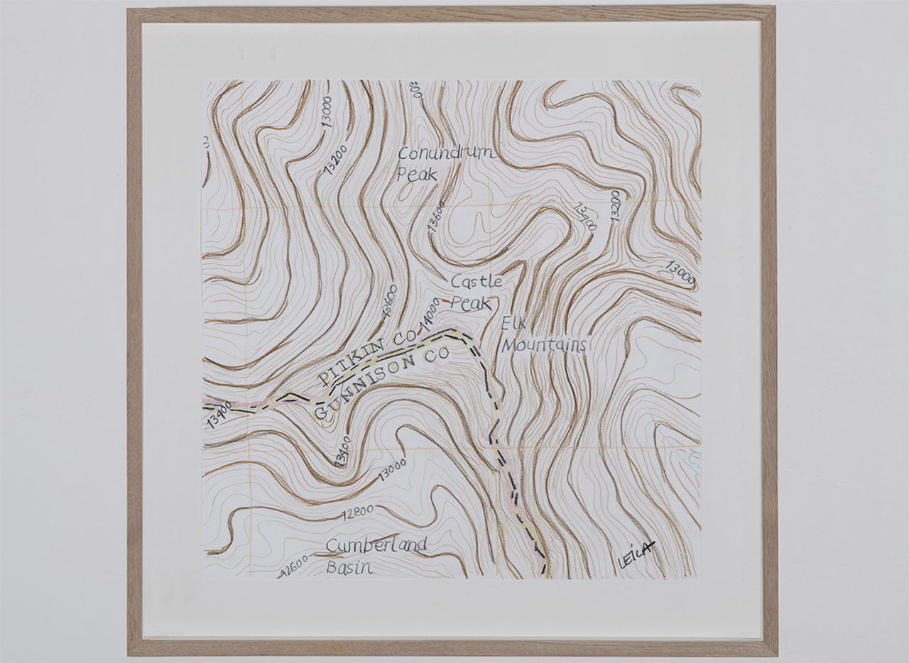 Tracing mountains, 2017 : Francisco Ugarte