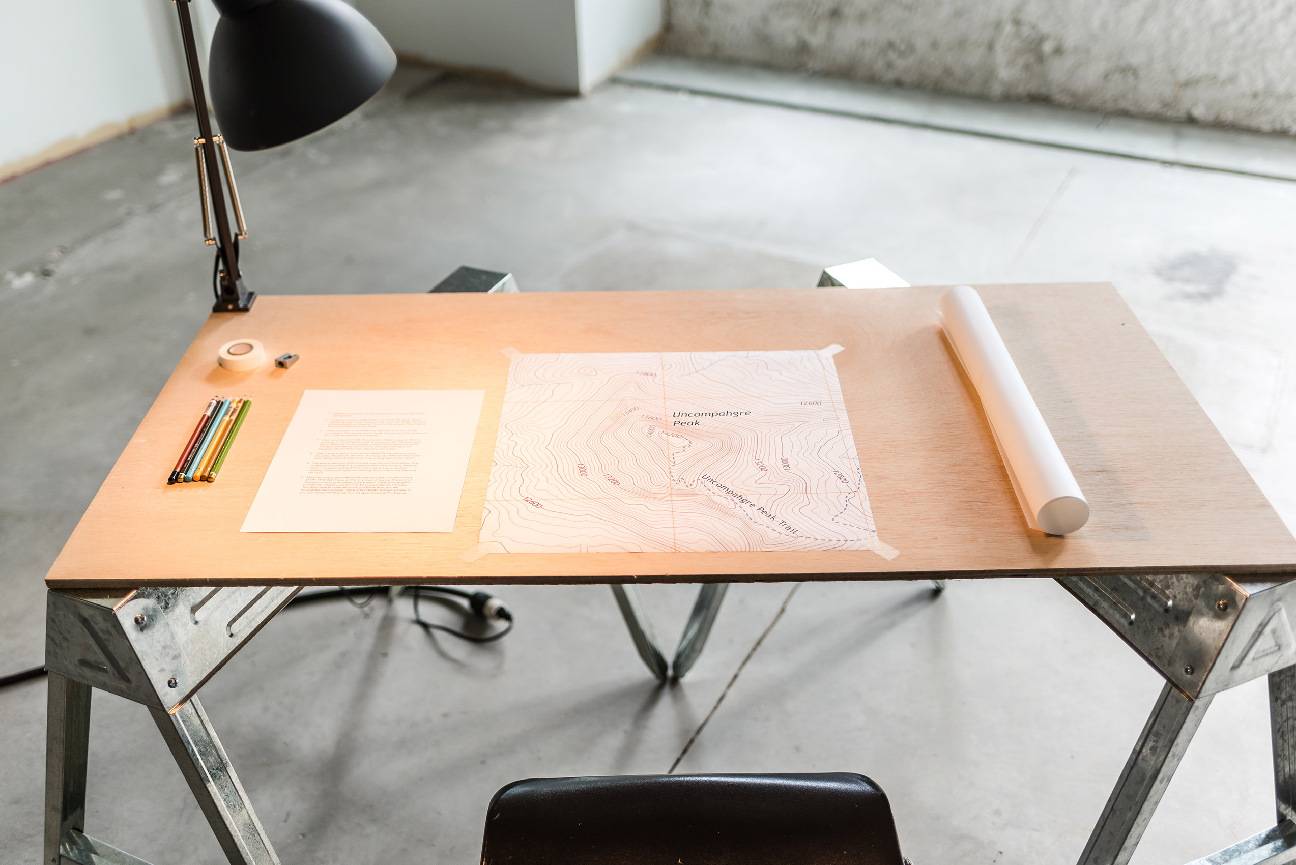 Tracing mountains, 2017 : Francisco Ugarte