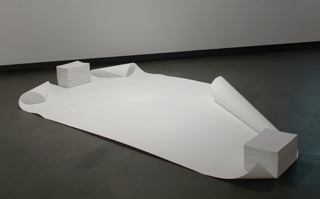 Escultura de papel, 2013 : Francisco Ugarte