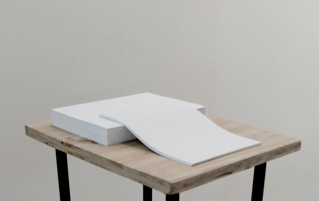 Escultura de papel No.2, 2013 : Francisco Ugarte