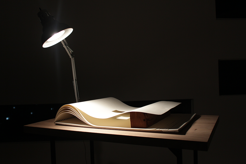 Sin título (Proyección sobre papel), 2013 : Francisco Ugarte