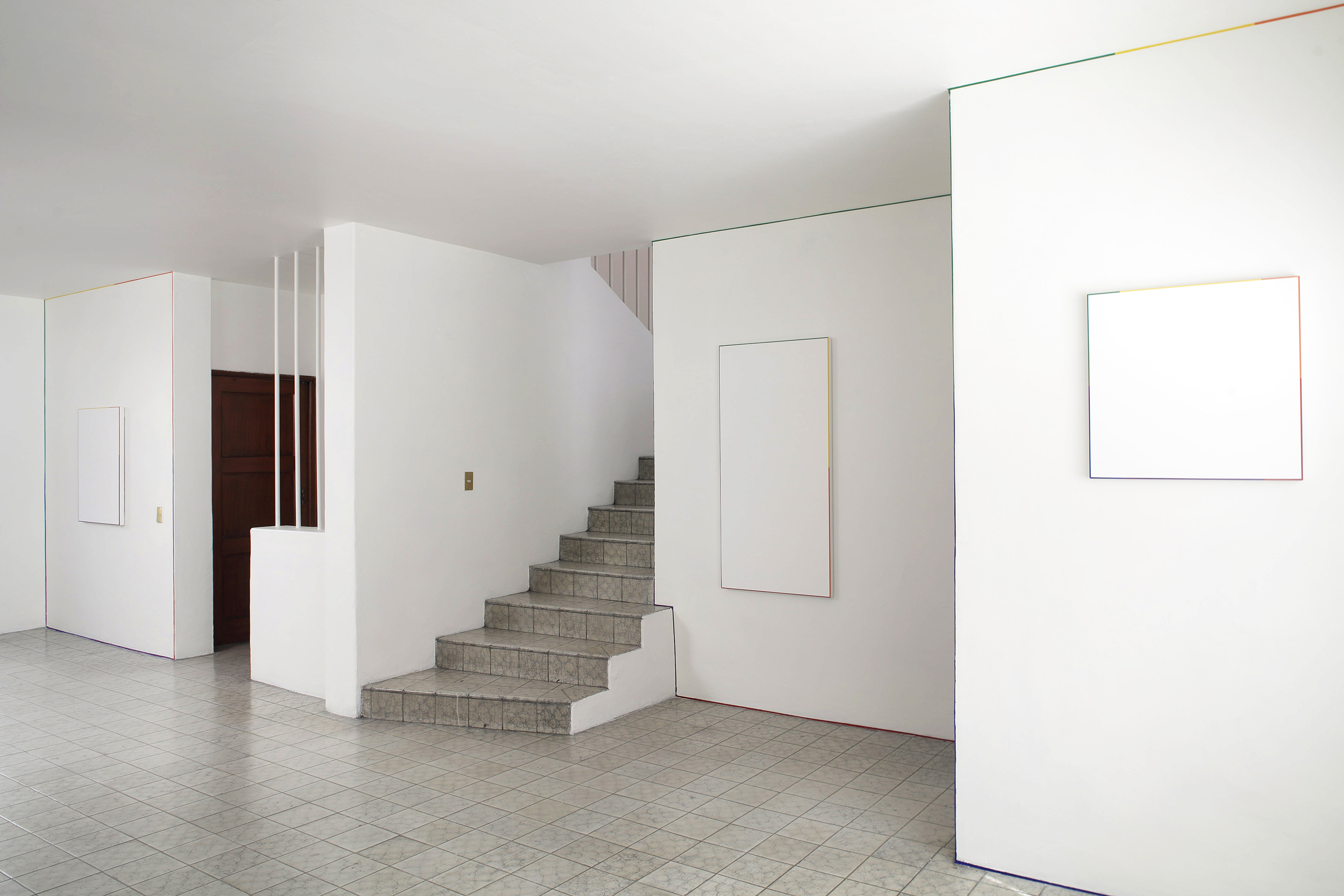 Sin título (Rojo, naranja, amarillo, verde, azul y violeta), 2019 : Francisco Ugarte