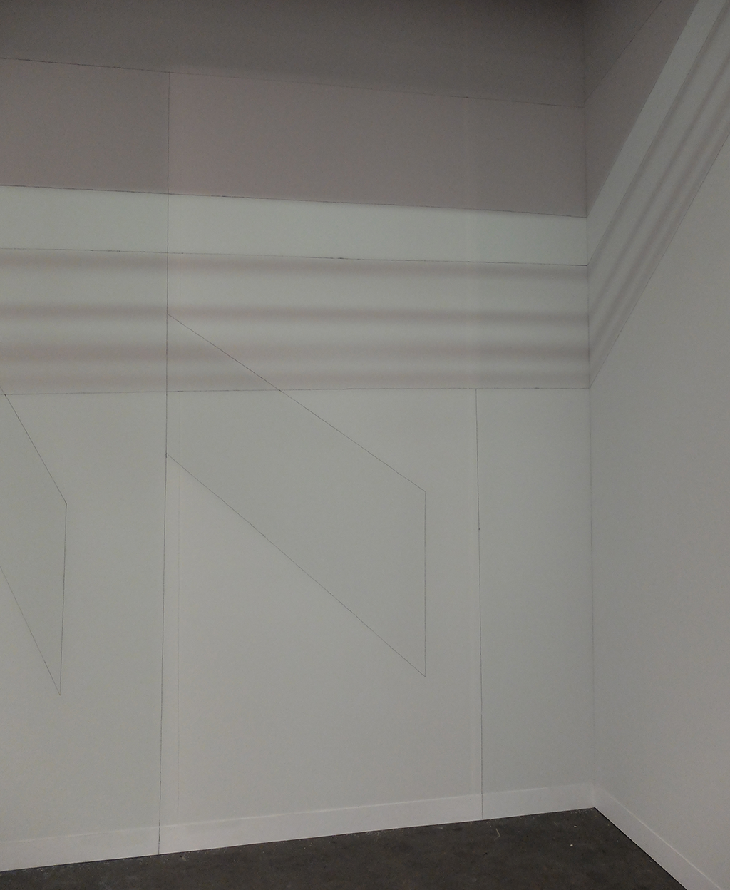 Sin título (Sombras existentes y grafito), 2017 : Francisco Ugarte