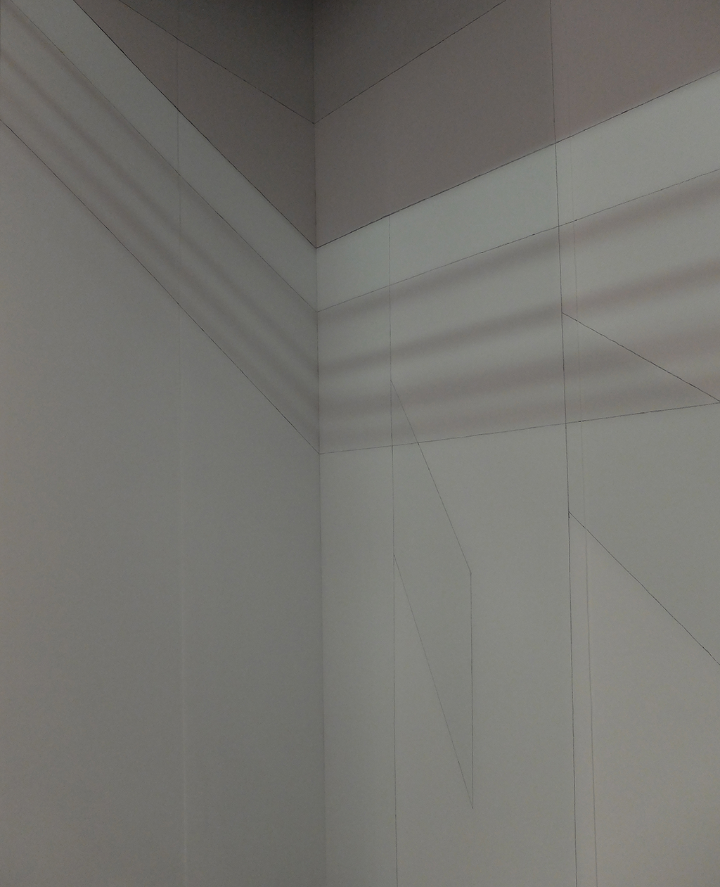 Sin título (Sombras existentes y grafito), 2017 : Francisco Ugarte