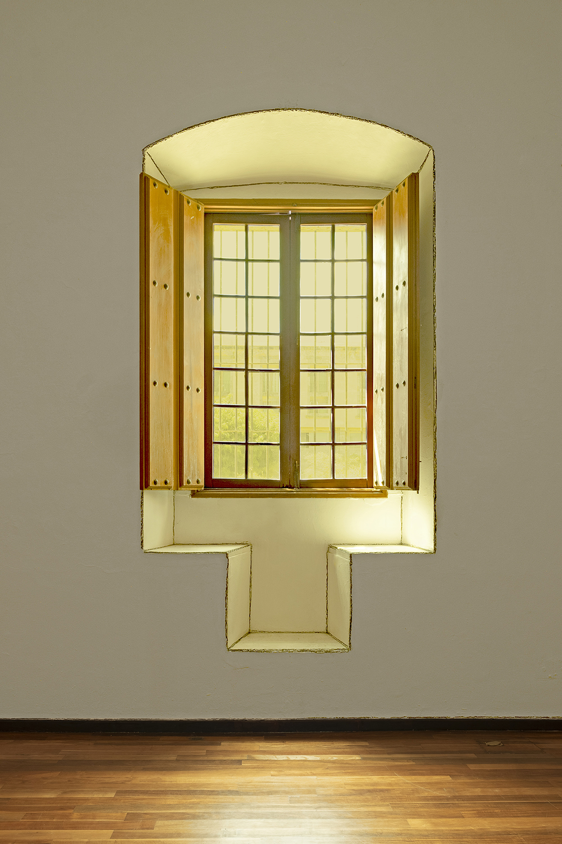 Sin titulo (Ventana y luz amarilla), 2021 : Francisco Ugarte