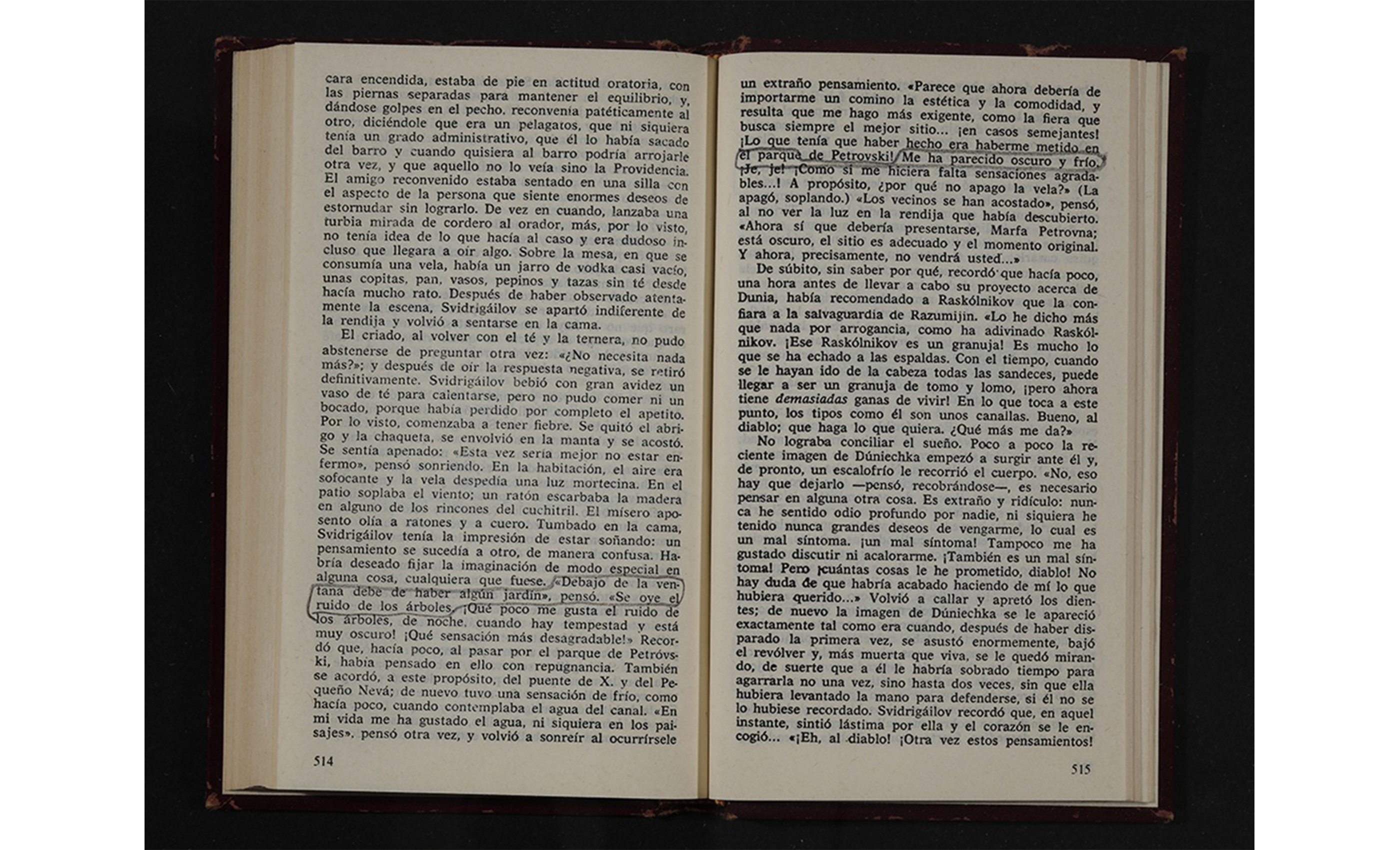 Paisajes literarios (Crimen y castigo, Fiódor Dostoyevski), libro, 2015 : Francisco Ugarte