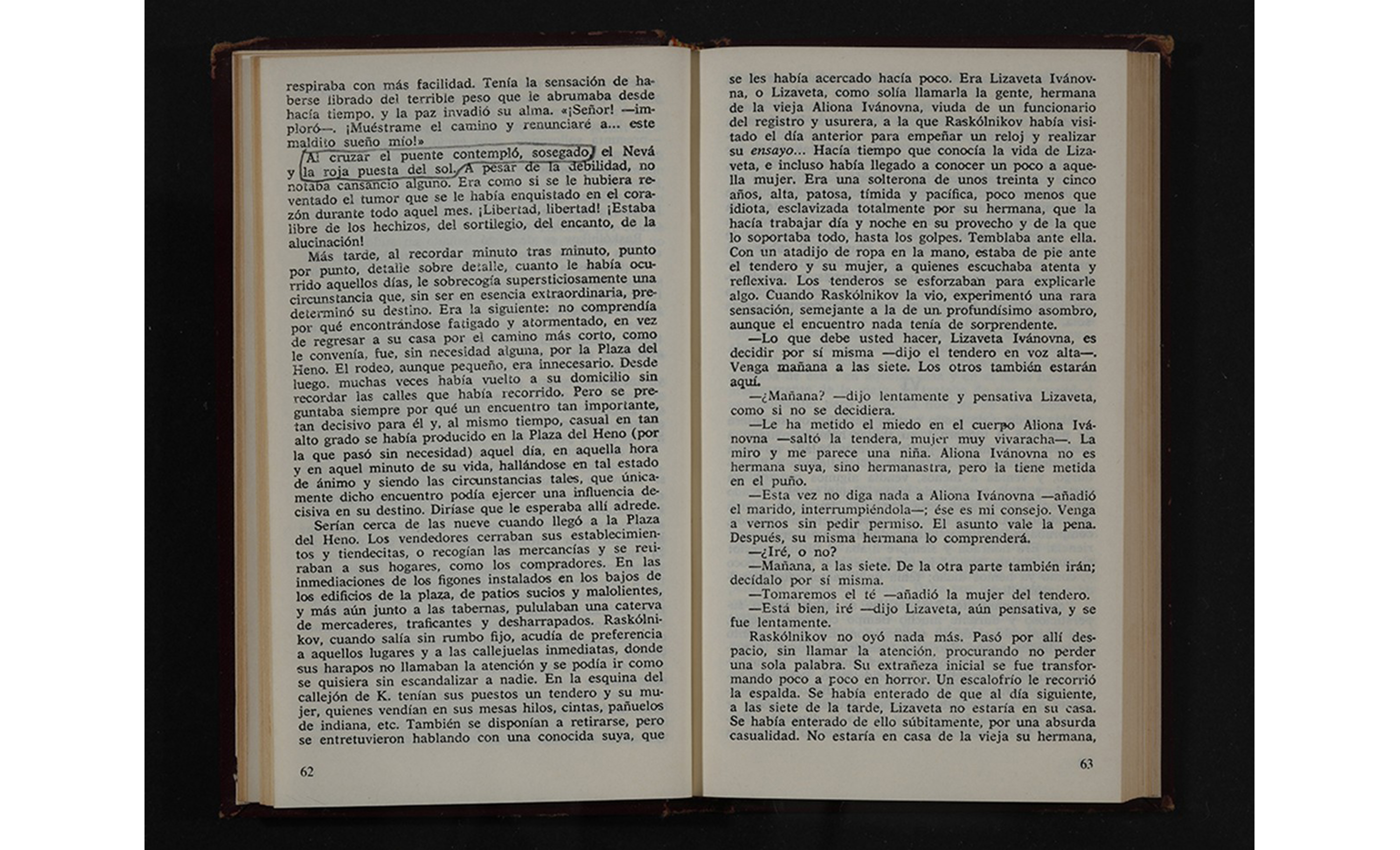 Paisajes literarios (Crimen y castigo, Fiódor Dostoyevski), libro, 2015 : Francisco Ugarte