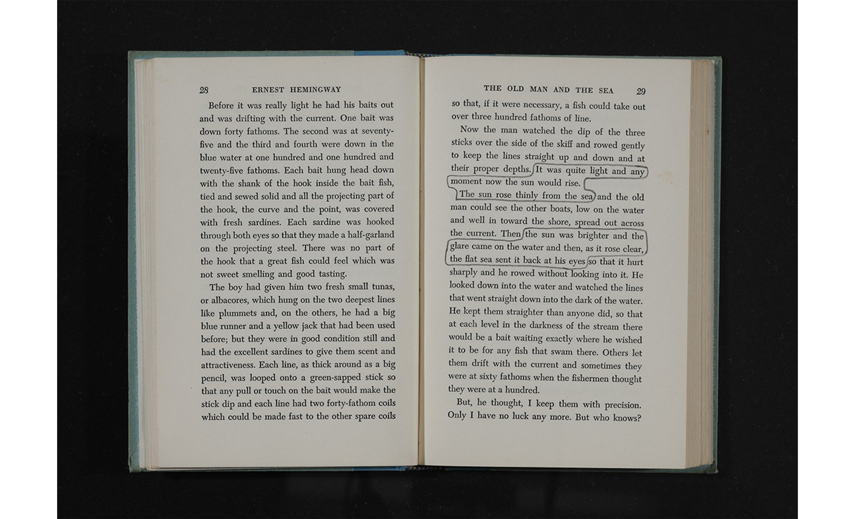 Paisajes literarios (El viejo y el mar, Ernest Hemingway), libro, 2015 : Francisco Ugarte