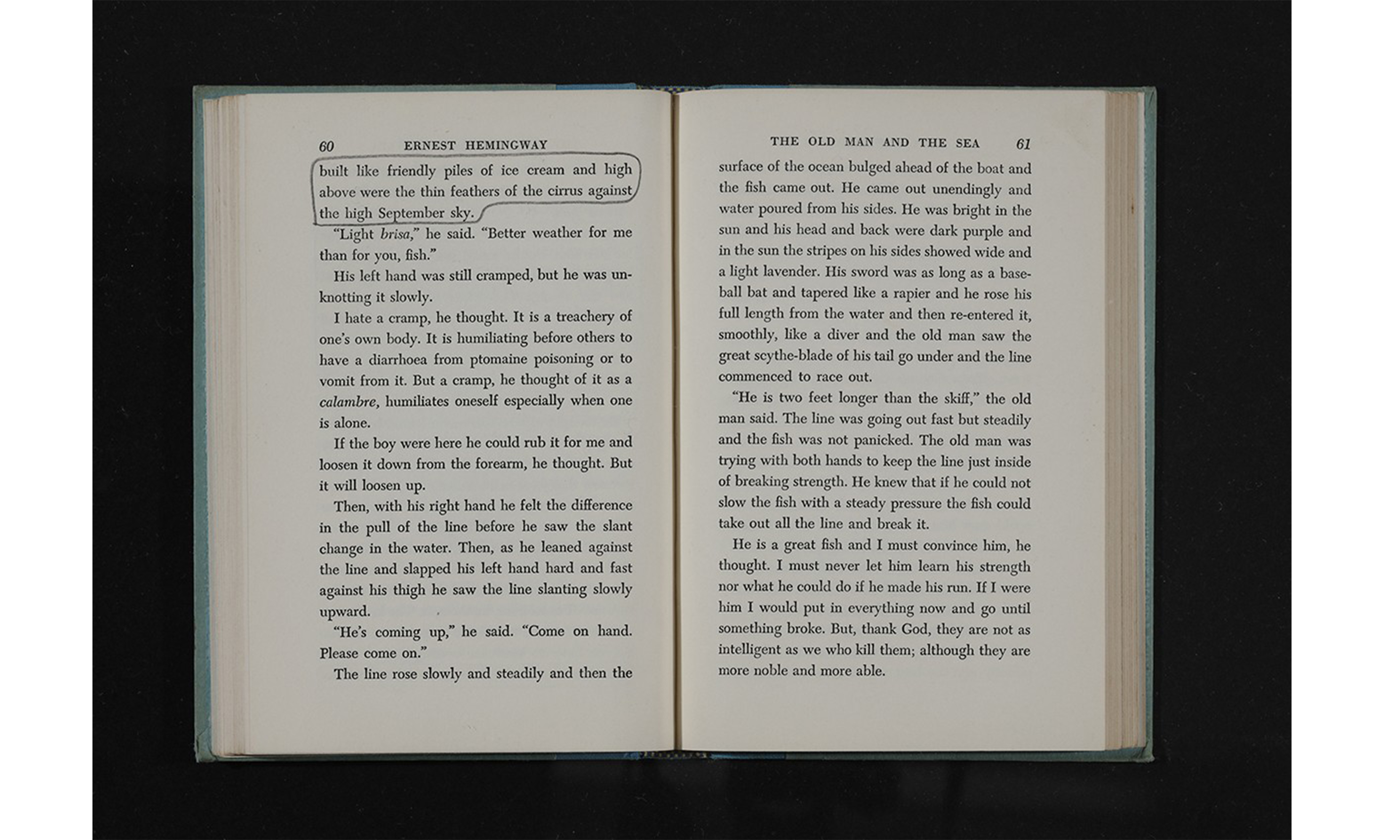 Paisajes literarios (El viejo y el mar, Ernest Hemingway), libro, 2015 : Francisco Ugarte