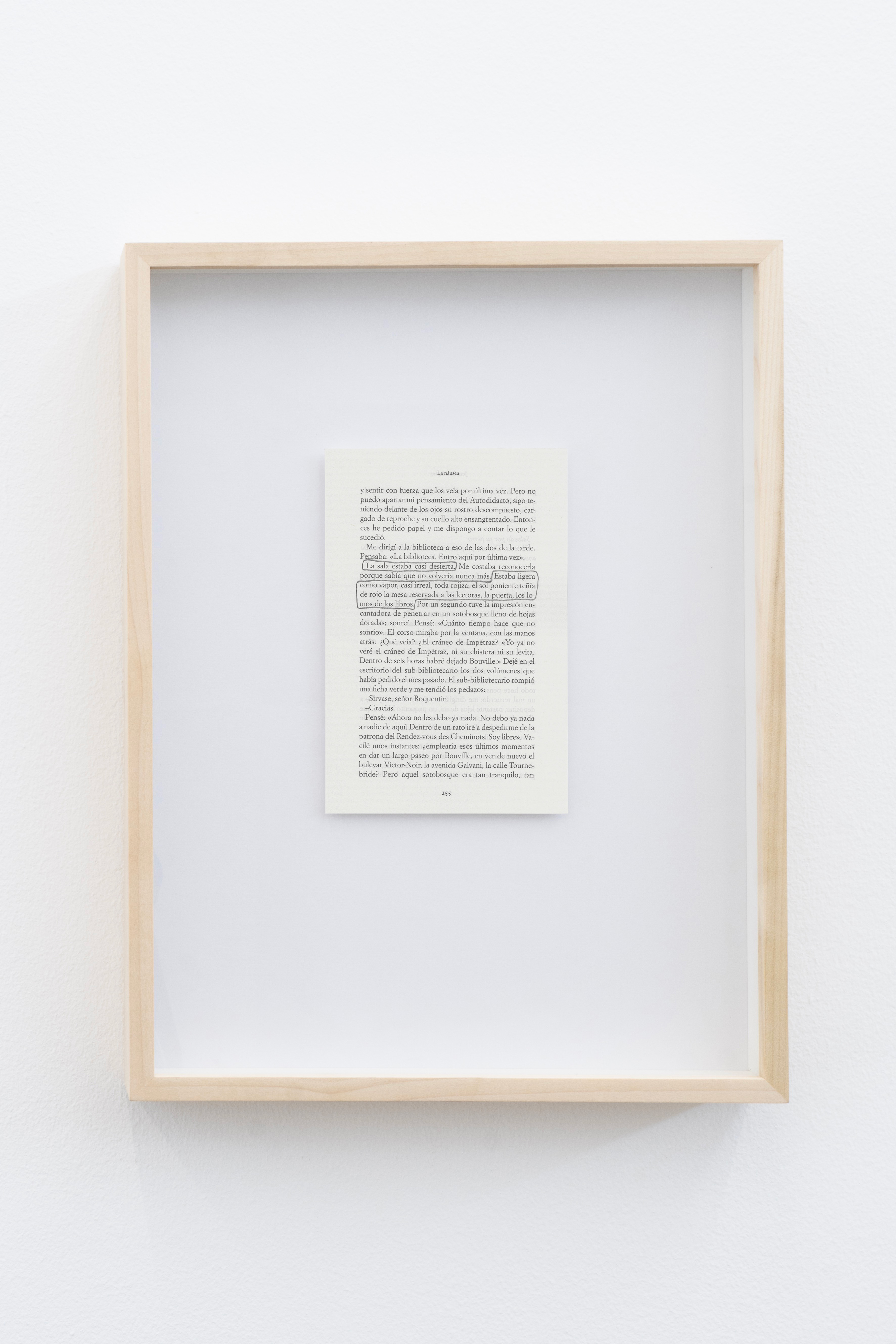 Paisajes literarios (La náusea, Jean-Paul Sartre), libro, 2026 : Francisco Ugarte