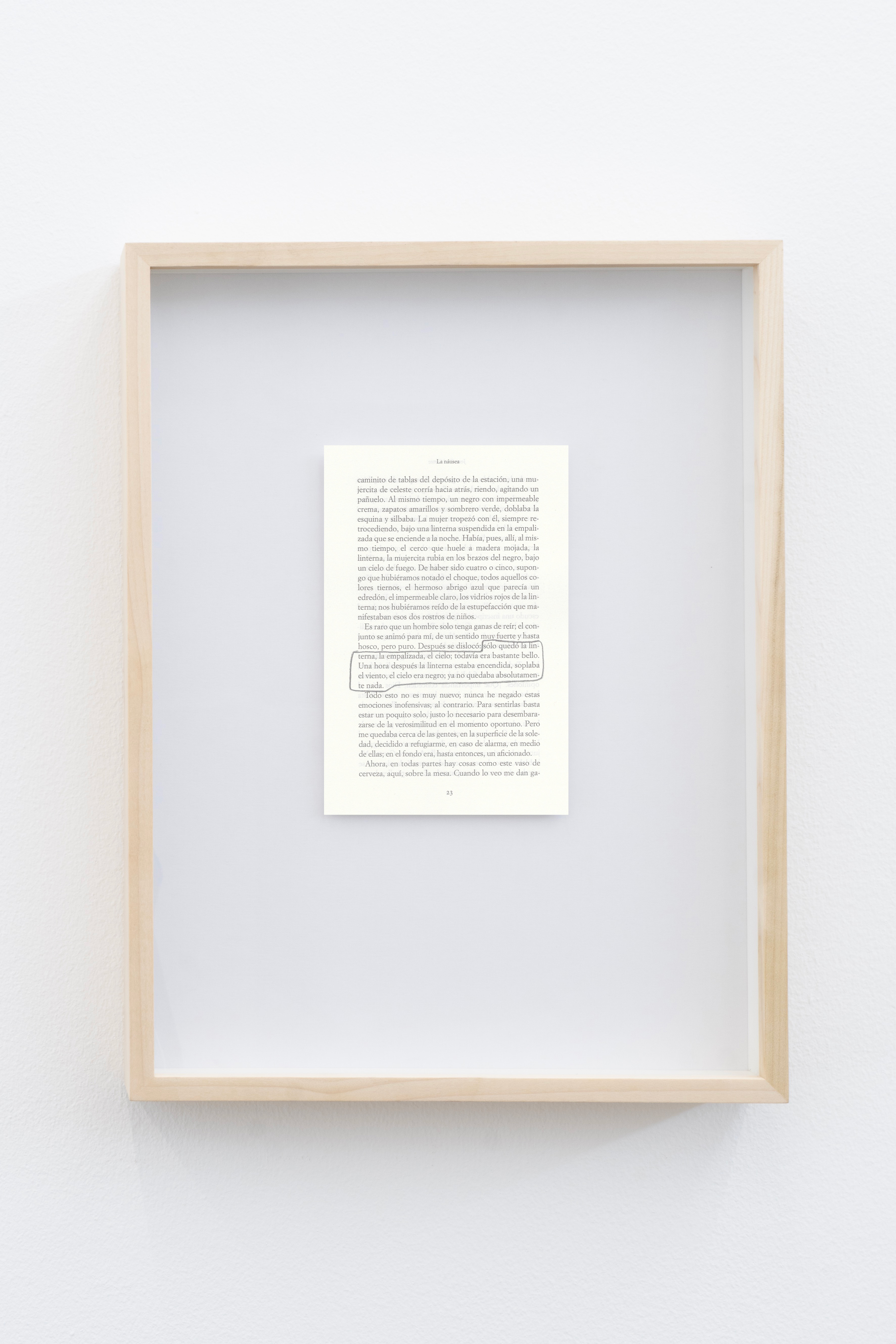 Paisajes literarios (La náusea, Jean-Paul Sartre), libro, 2026 : Francisco Ugarte