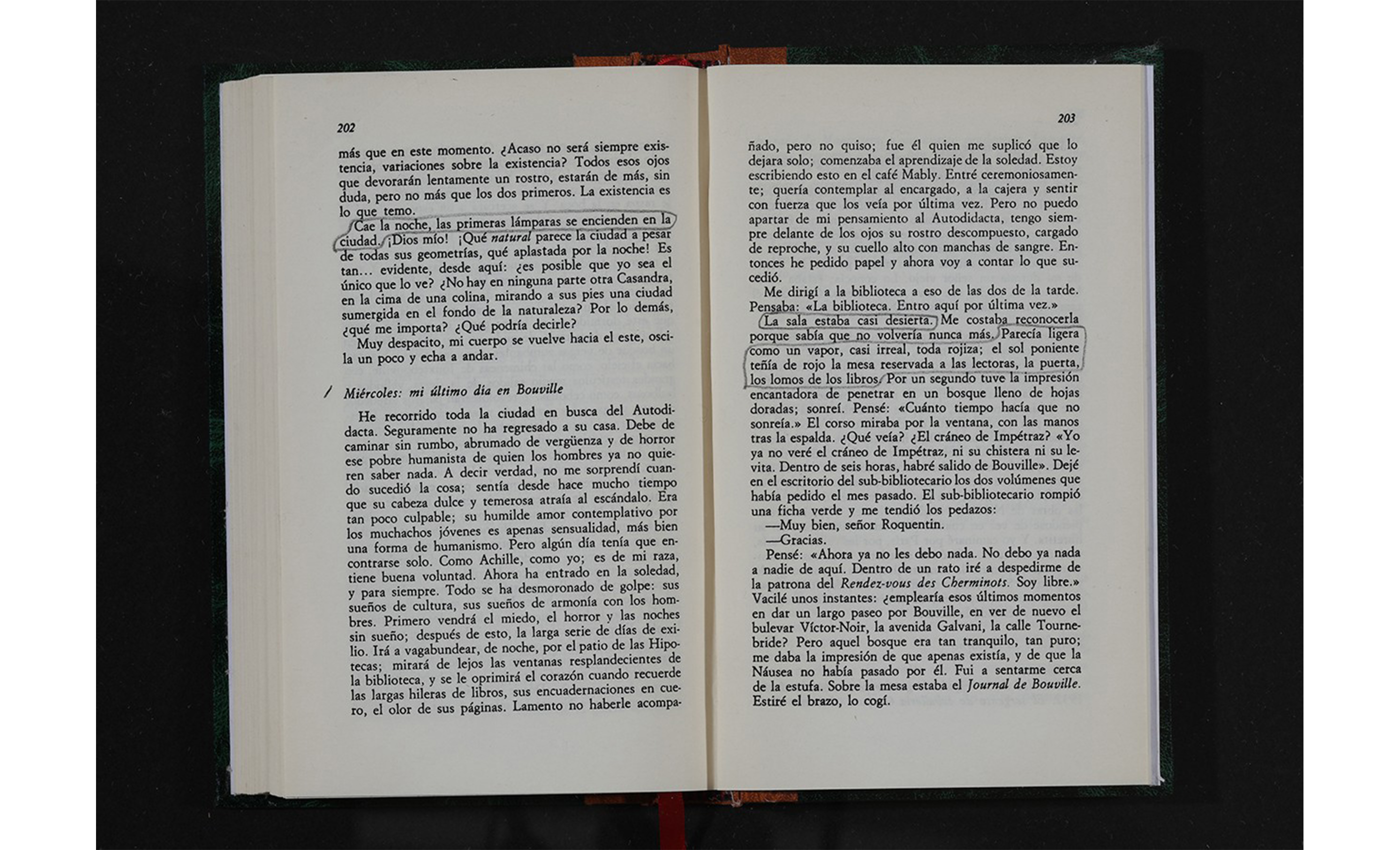 Paisajes literarios (La náusea, Jean-Paul Sartre), libro, 2015 : Francisco Ugarte