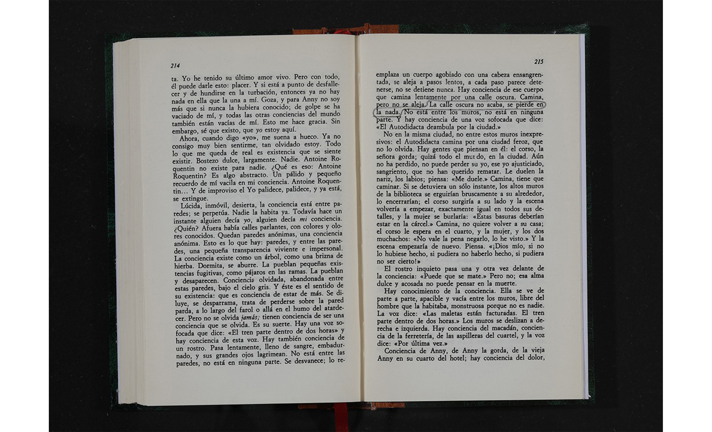 Paisajes literarios (La náusea, Jean-Paul Sartre), libro, 2015 : Francisco Ugarte