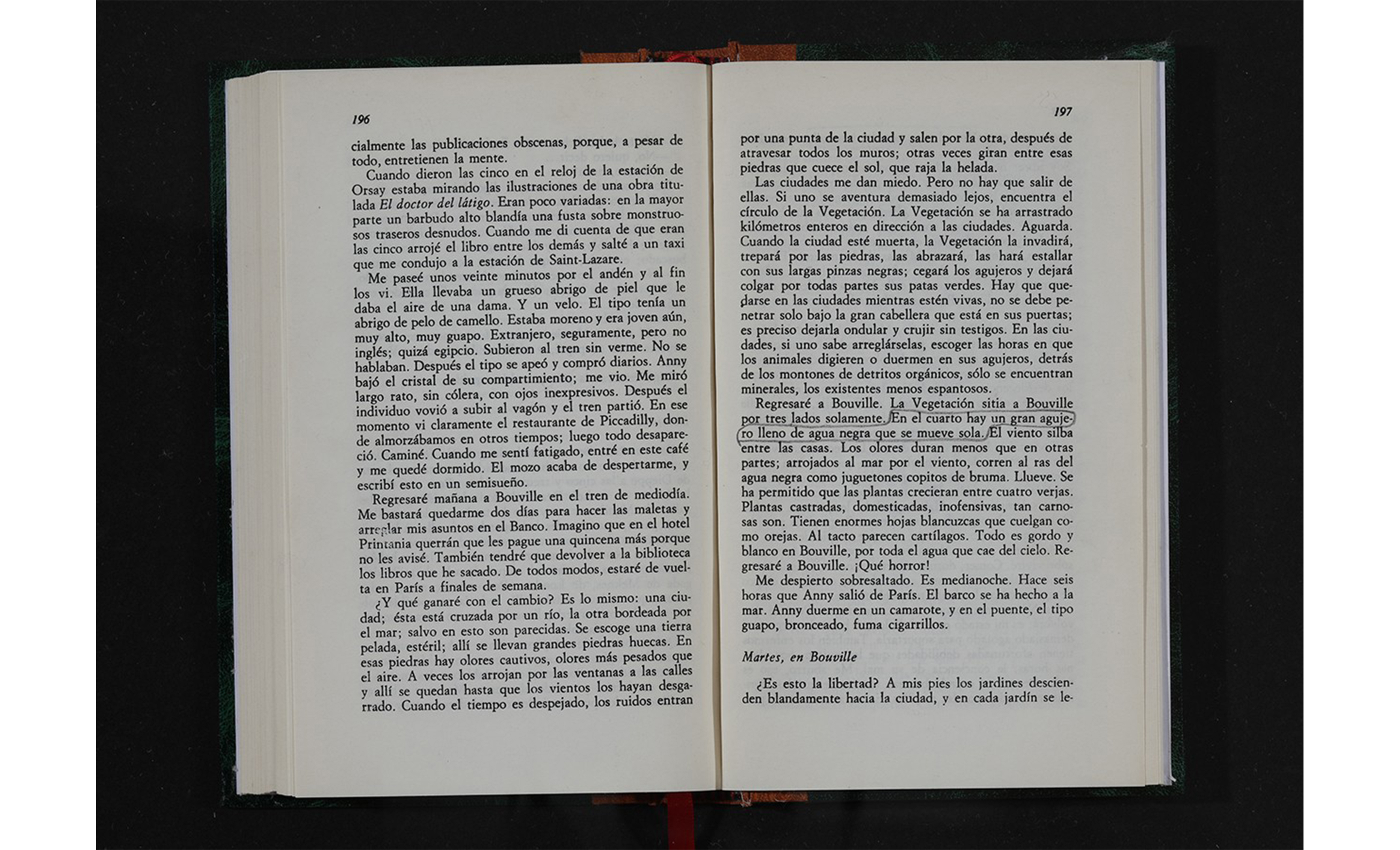 Paisajes literarios (La náusea, Jean-Paul Sartre), libro, 2015 : Francisco Ugarte