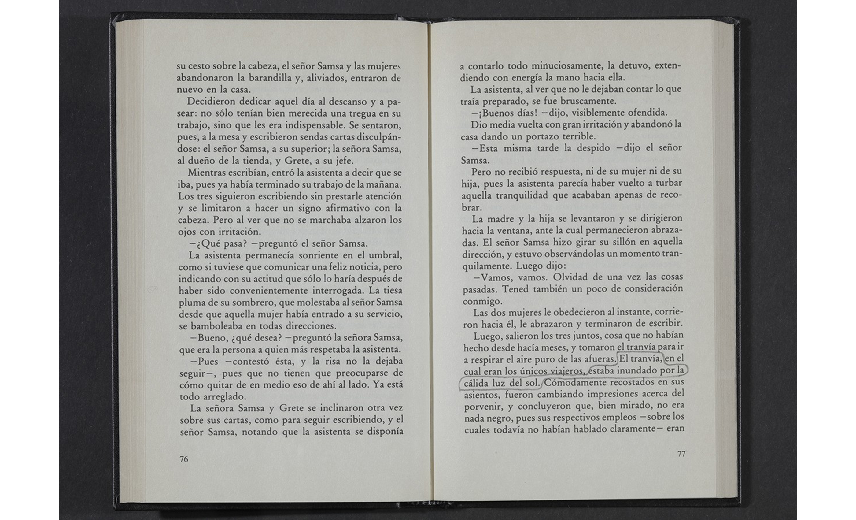Paisajes literarios (La transformación, Franz Kafka), libro, 2015 : Francisco Ugarte