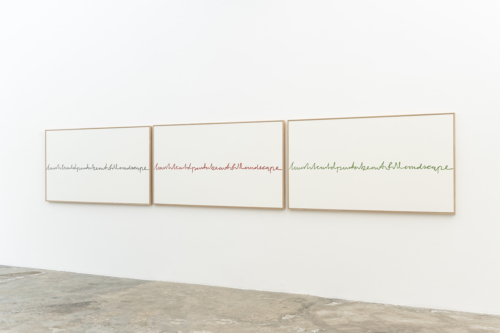 I wish I could Paint a Beautiful Landscape,2007-2024 : Francisco Ugarte