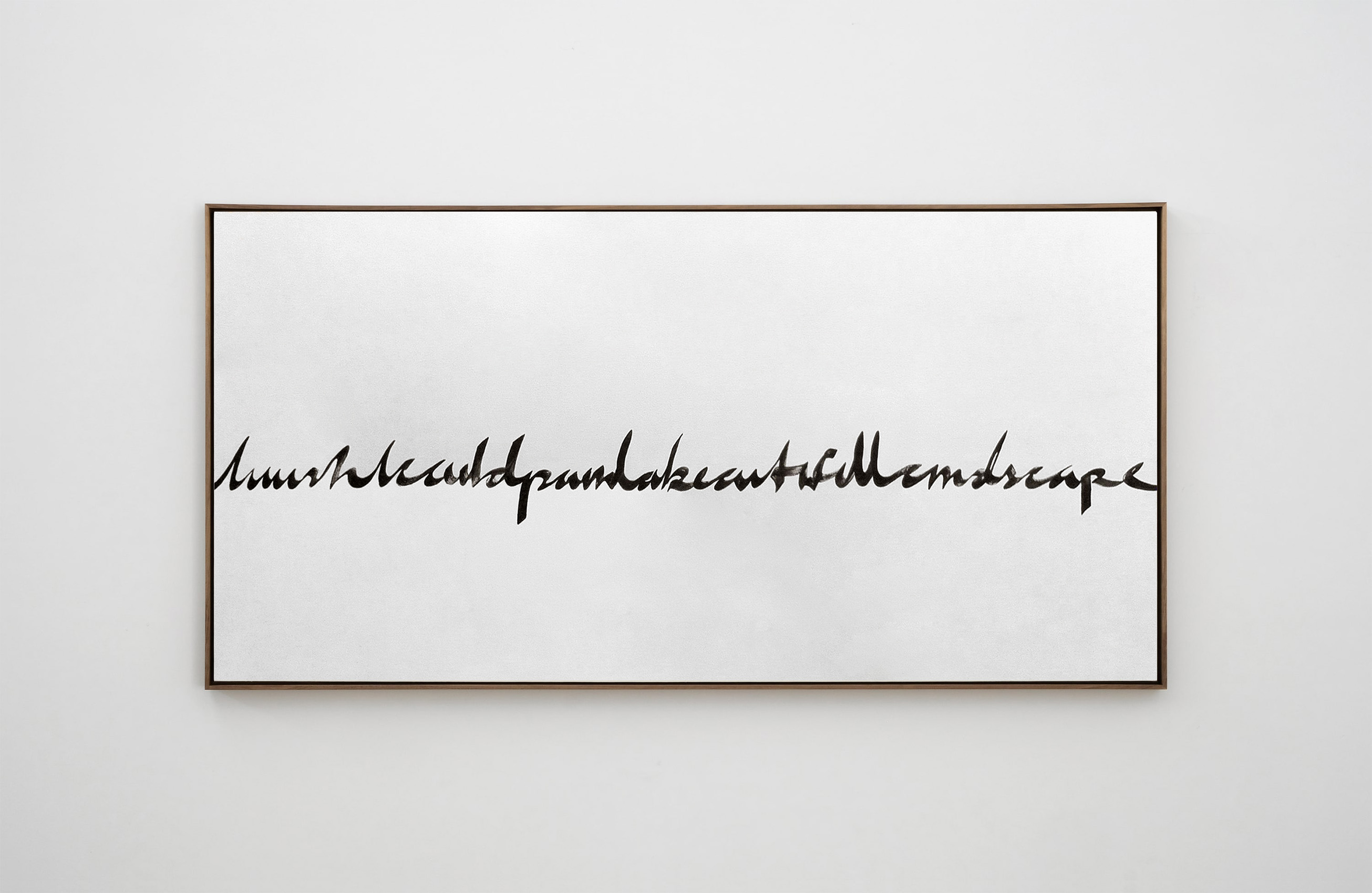 I wish I could Paint a Beautiful Landscape,2007-2024 : Francisco Ugarte