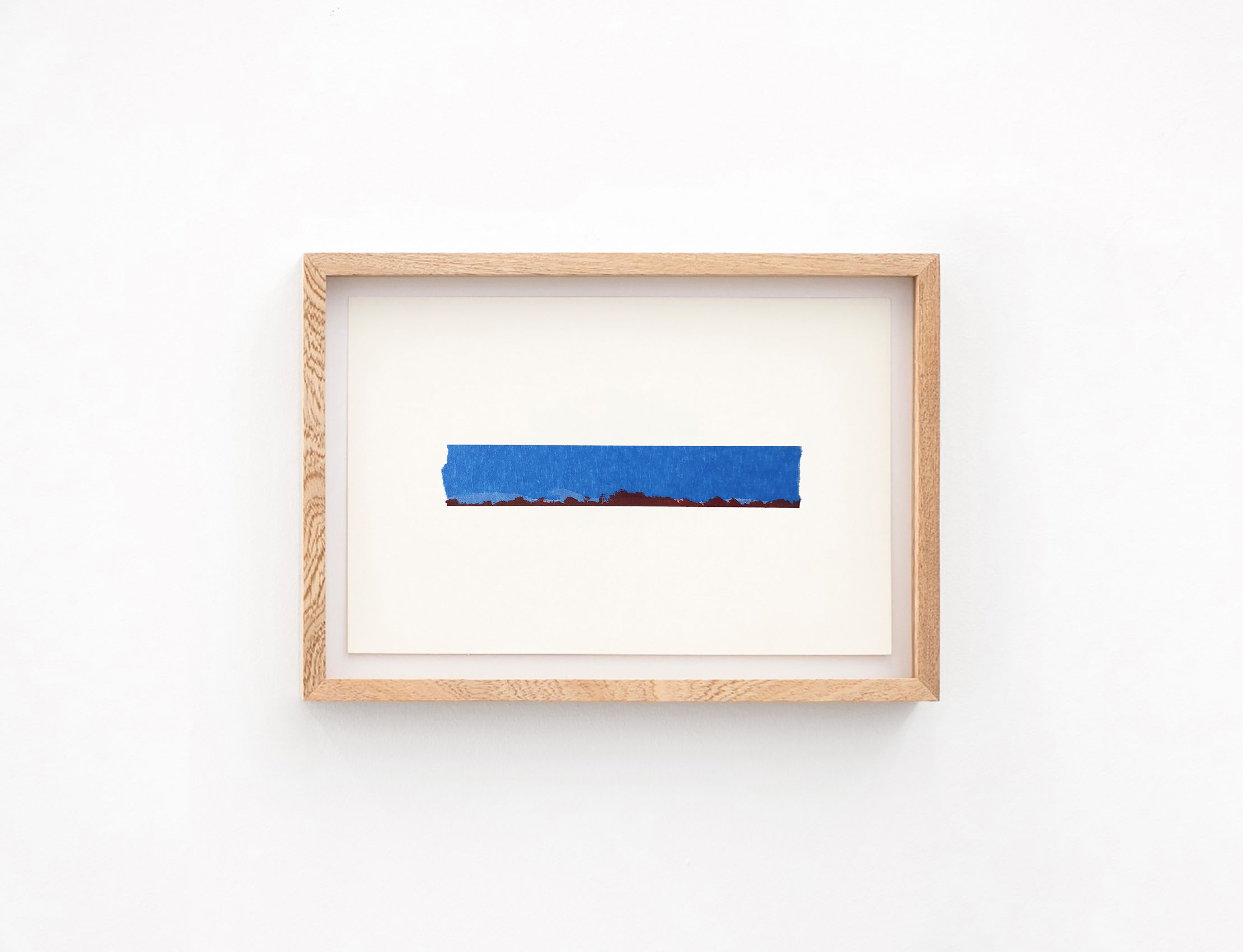 Óleo amarillo, tiralíneas y carboncillo, 2020 : Francisco Ugarte