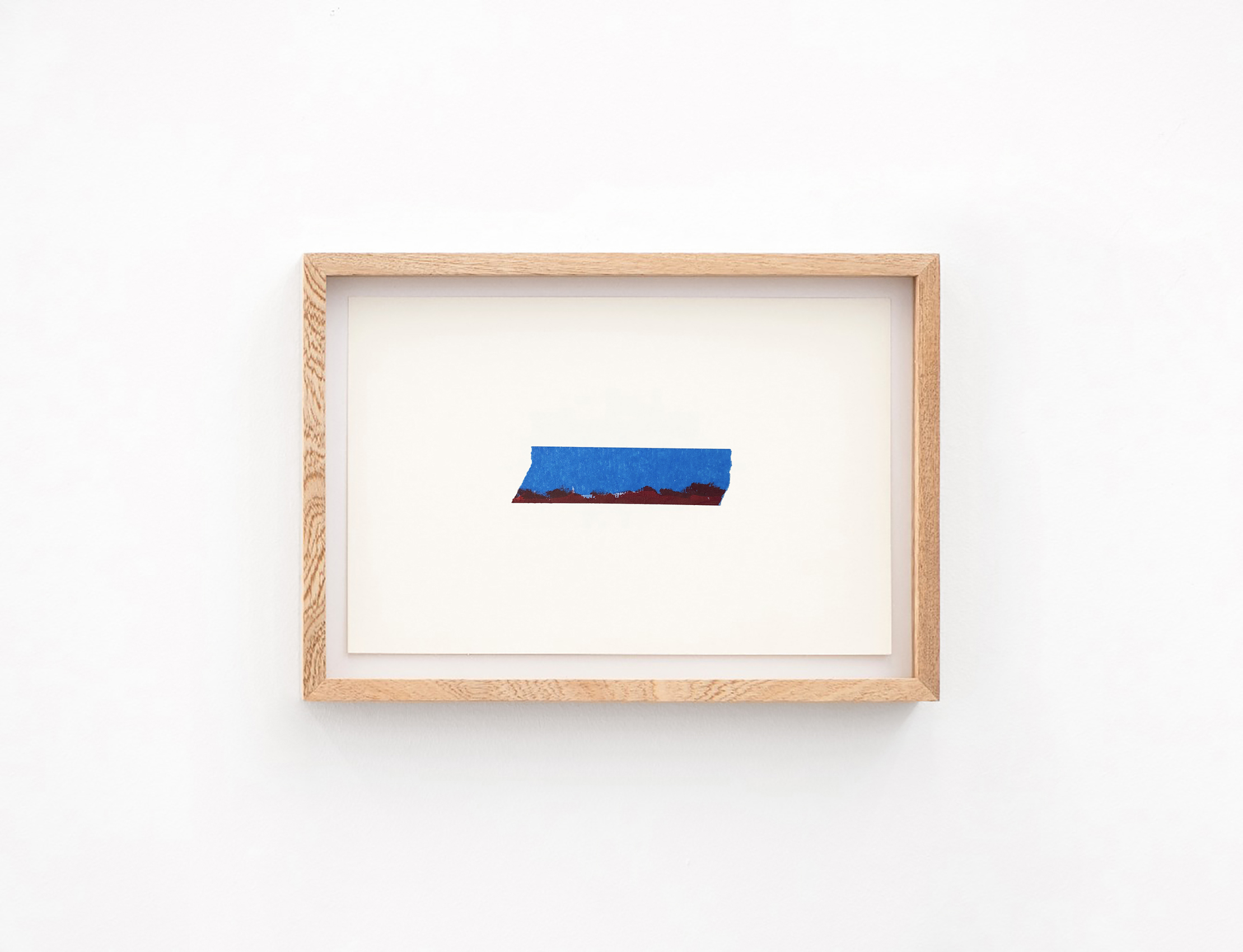 Óleo amarillo, tiralíneas y carboncillo, 2020 : Francisco Ugarte