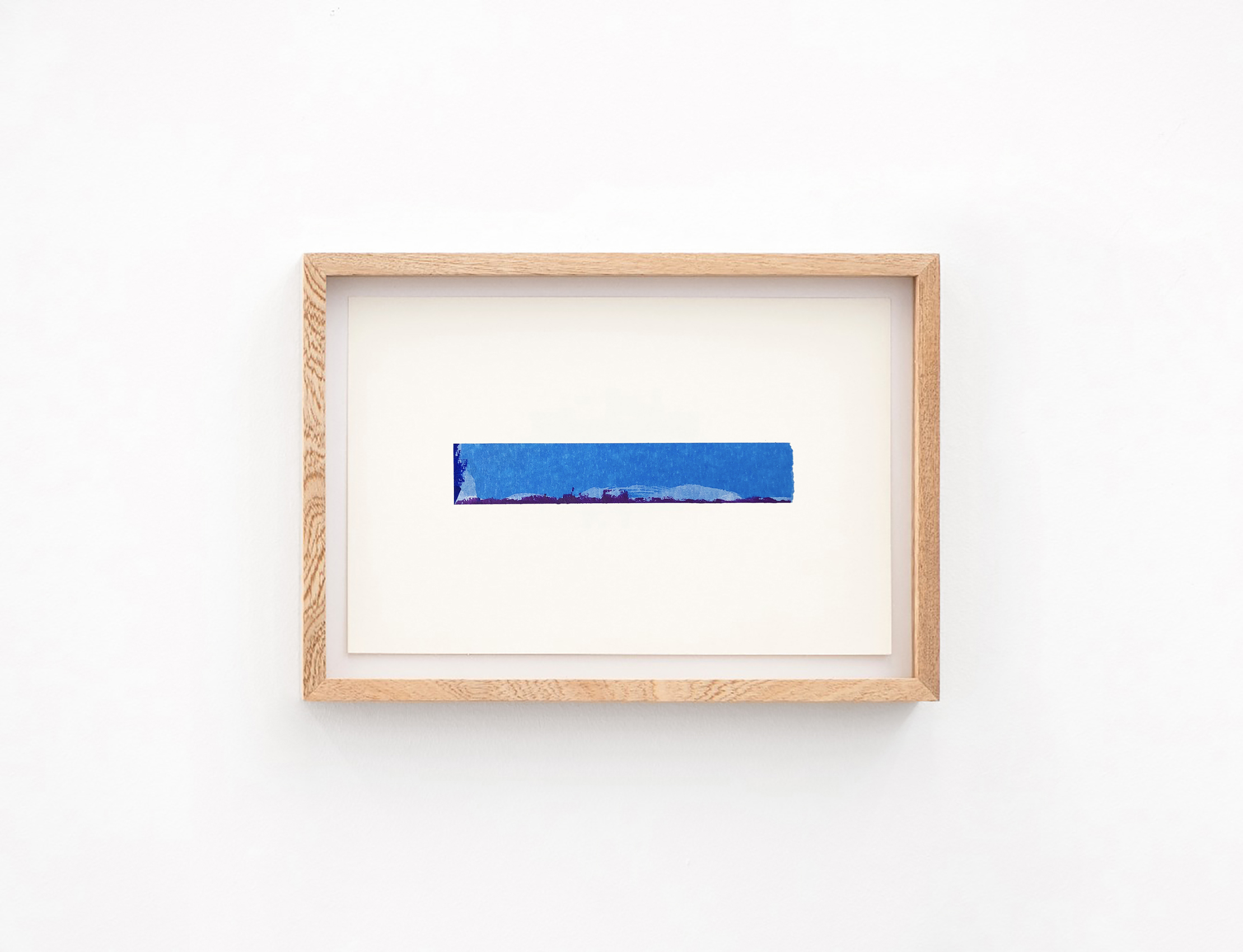 Óleo amarillo, tiralíneas y carboncillo, 2020 : Francisco Ugarte