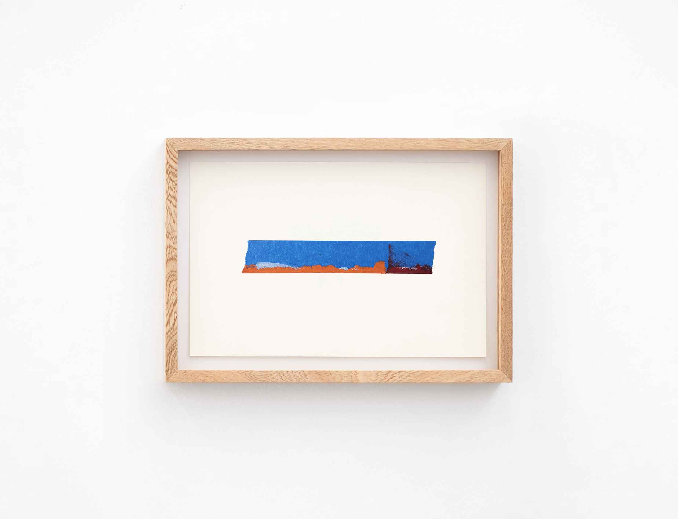 Óleo amarillo, tiralíneas y carboncillo, 2020 : Francisco Ugarte