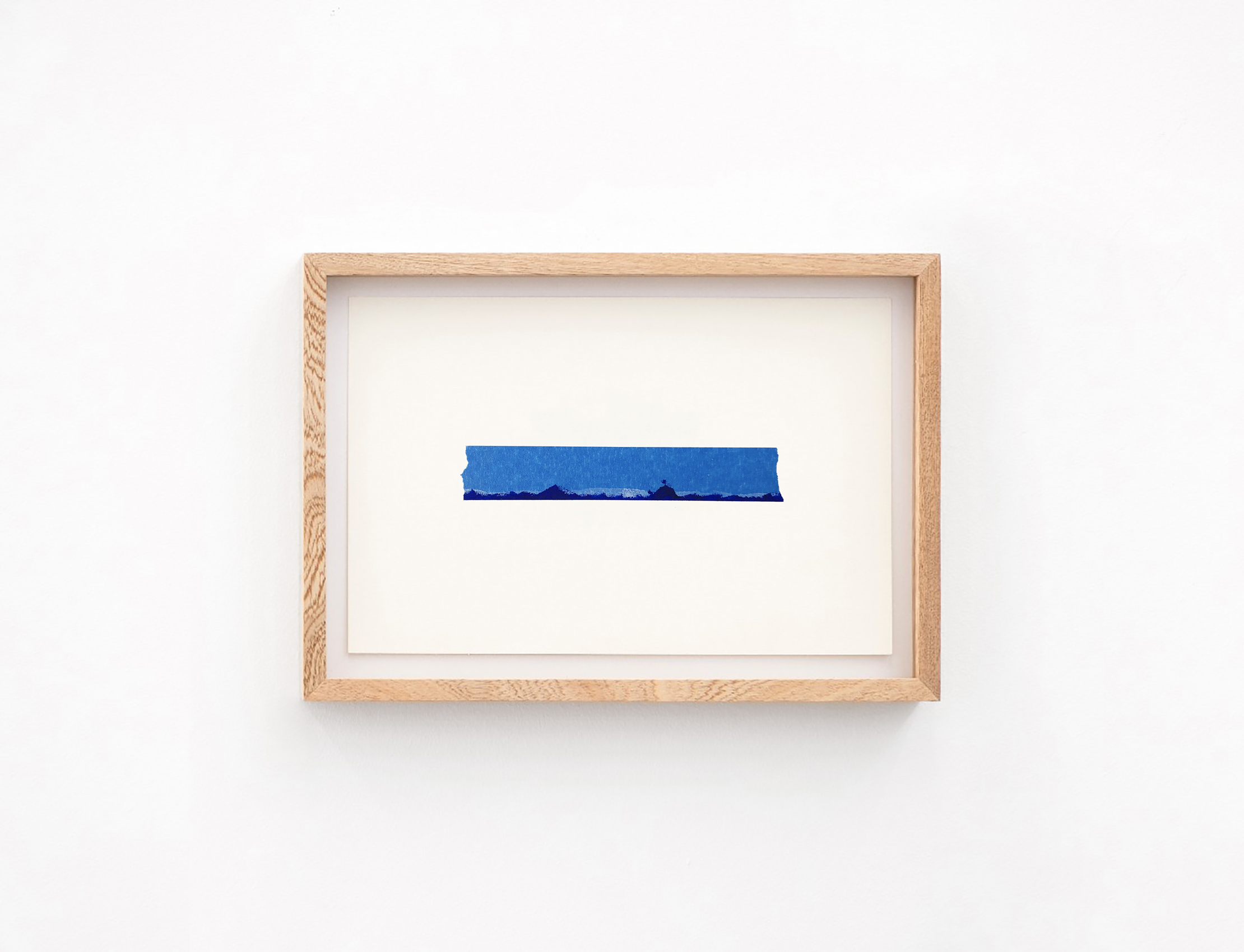 Óleo amarillo, tiralíneas y carboncillo, 2020 : Francisco Ugarte