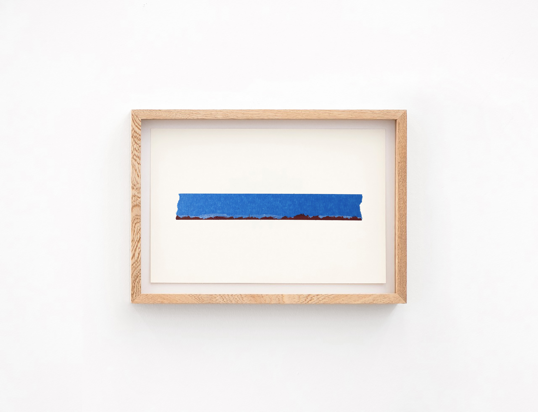 Óleo amarillo, tiralíneas y carboncillo, 2020 : Francisco Ugarte