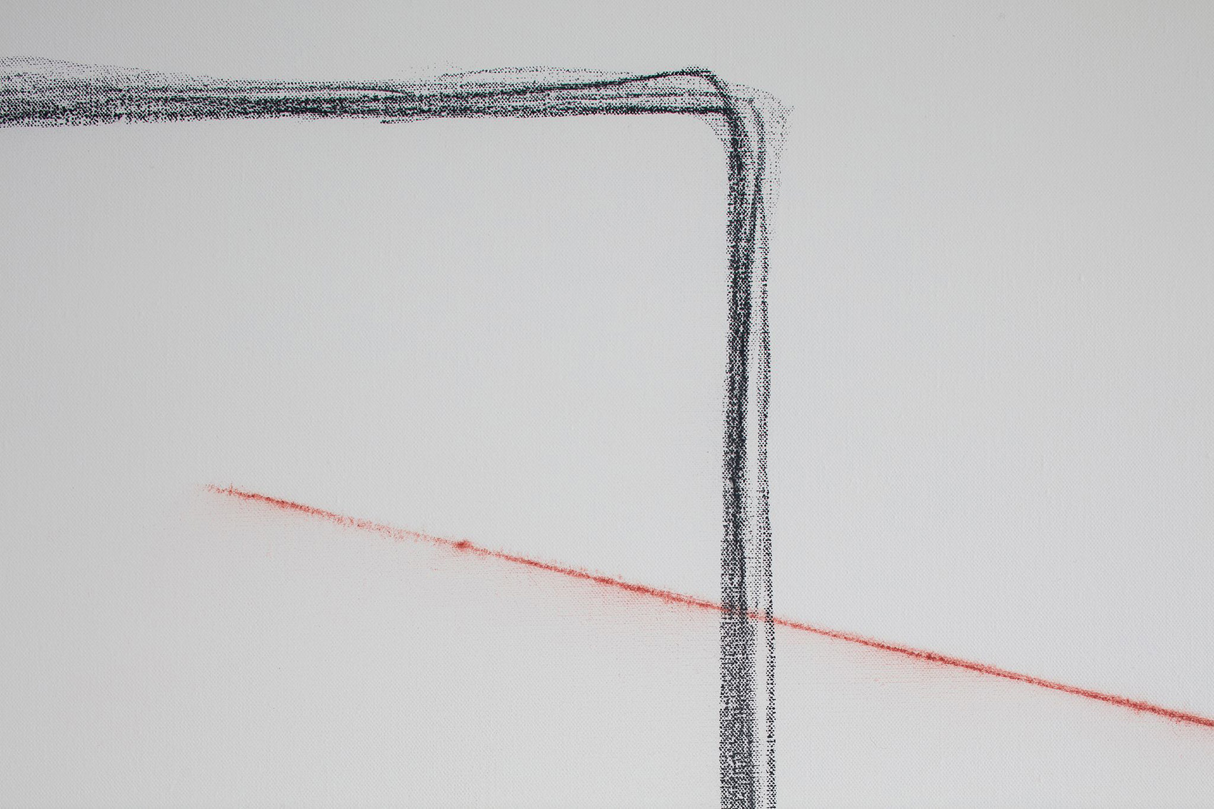 Óleo, tiralíneas, acrílico y grafito, 2019 : Francisco Ugarte