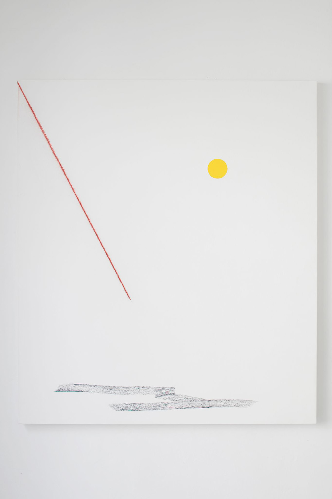 Óleo, tiralíneas, acrílico y grafito, 2019 : Francisco Ugarte