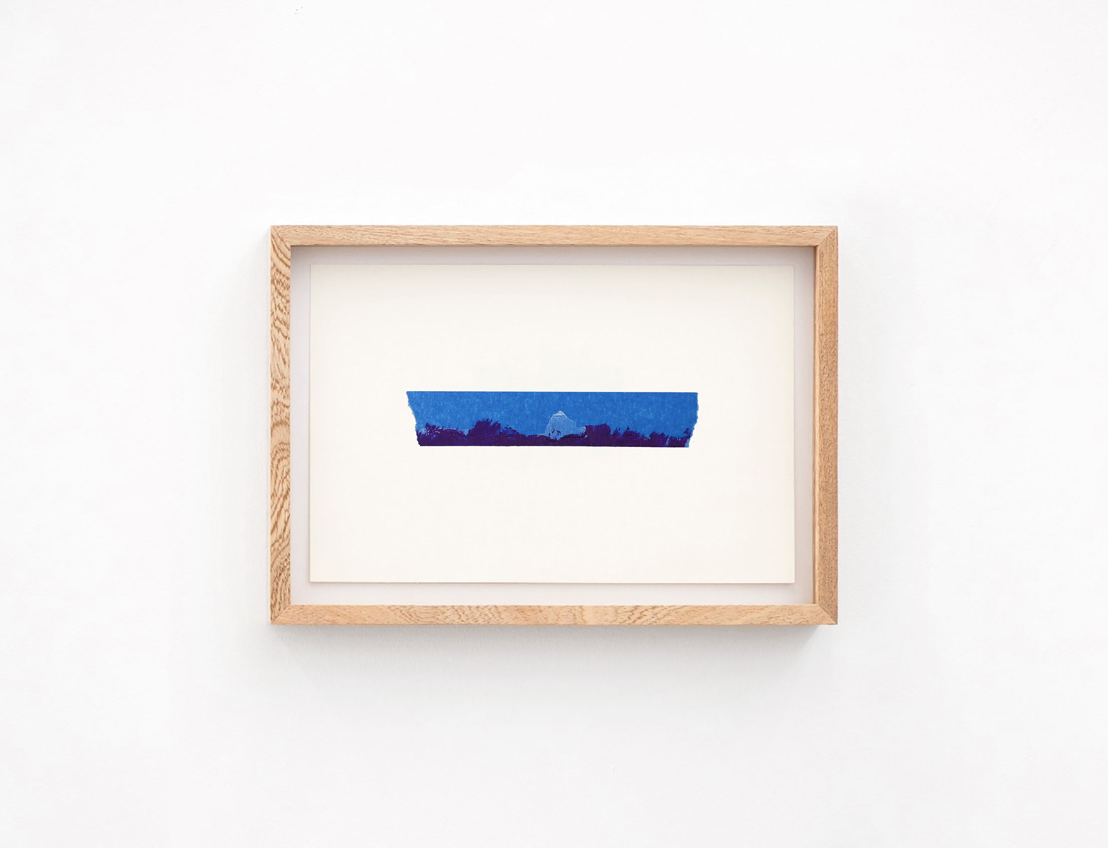 Paisaje azul 1 - 40, 2020 : Francisco Ugarte