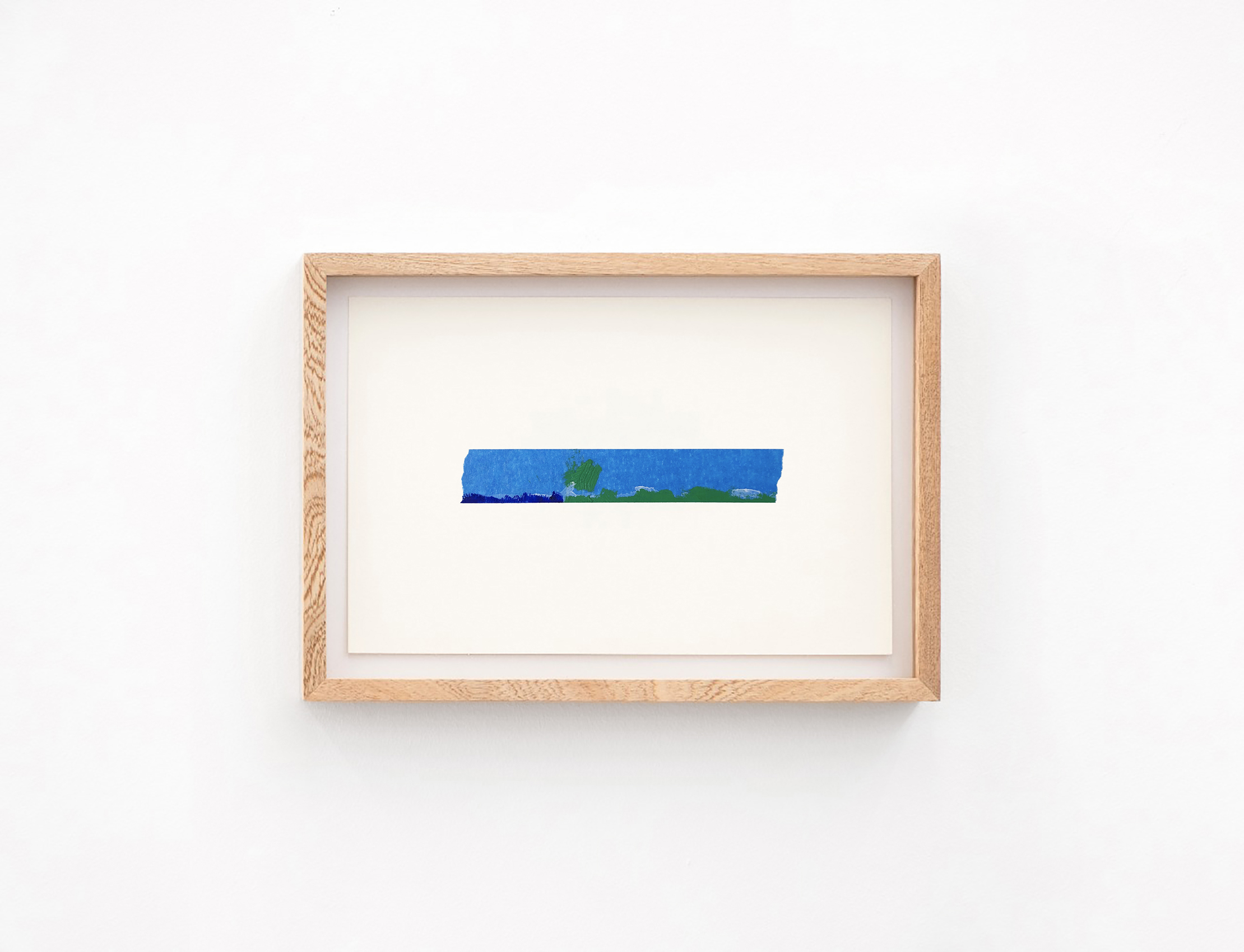 Paisaje azul 1 - 40, 2020 : Francisco Ugarte