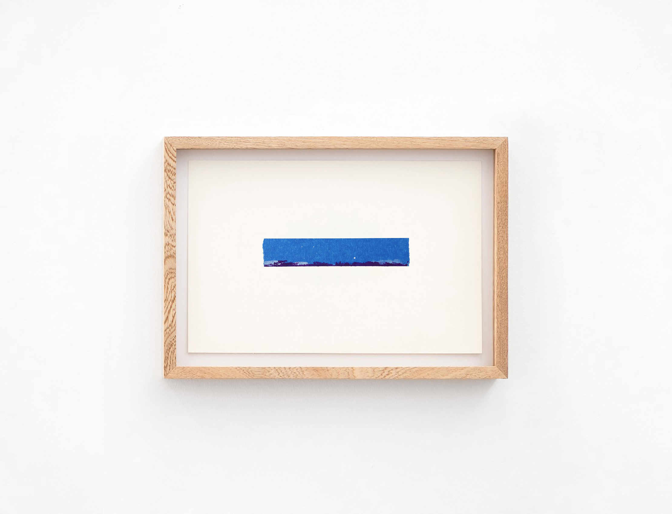 Paisaje azul 1 - 40, 2020 : Francisco Ugarte