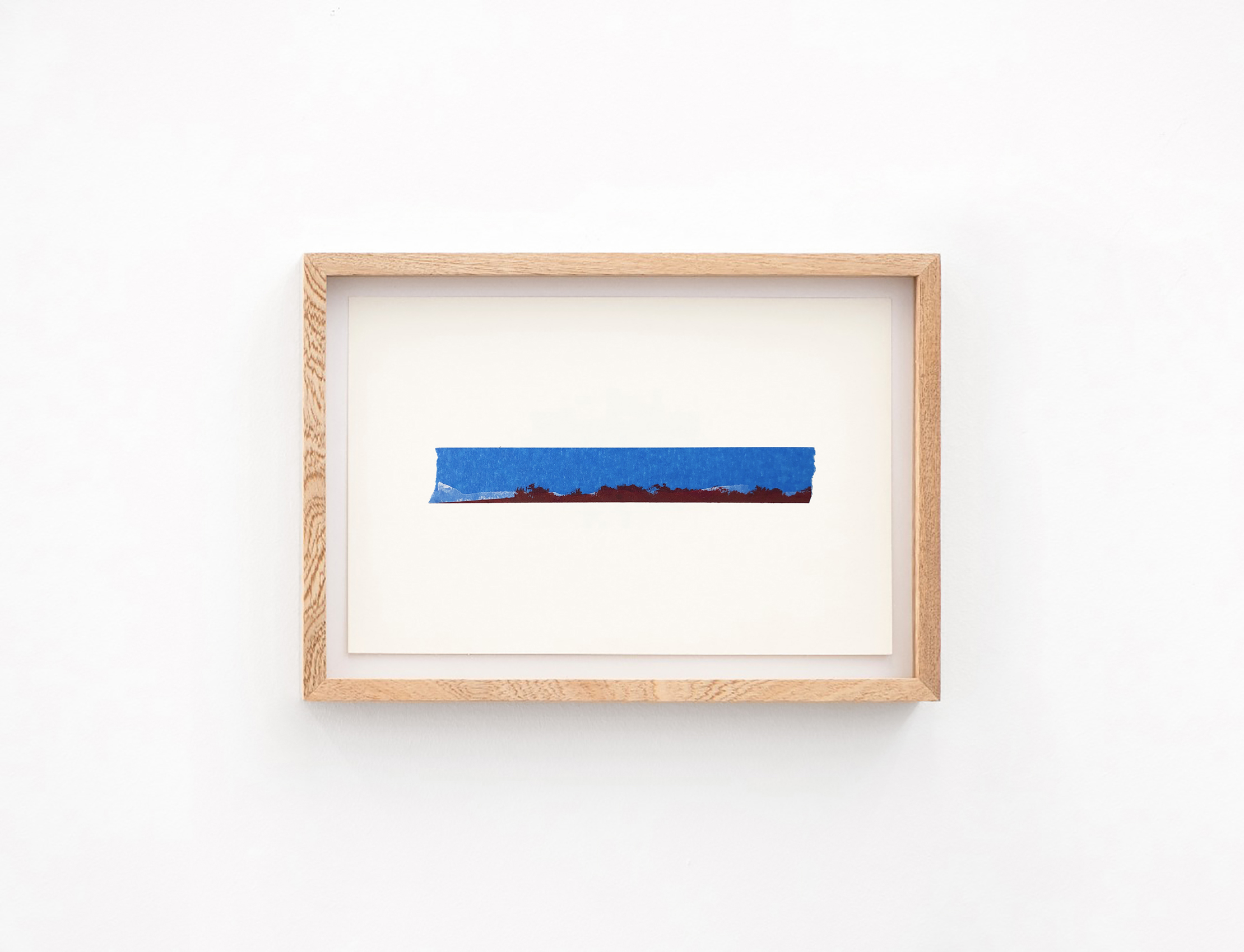 Paisaje azul 1 - 40, 2020 : Francisco Ugarte