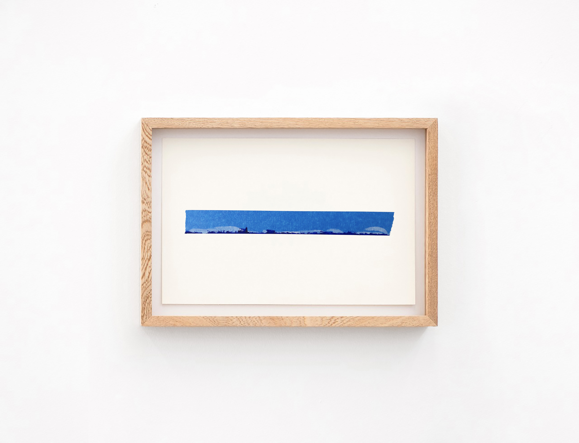 Paisaje azul 1 - 40, 2020 : Francisco Ugarte