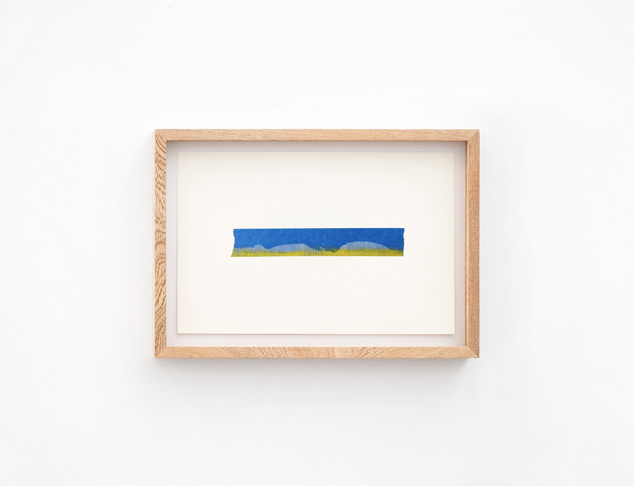 Paisaje azul 1 - 40, 2020 : Francisco Ugarte