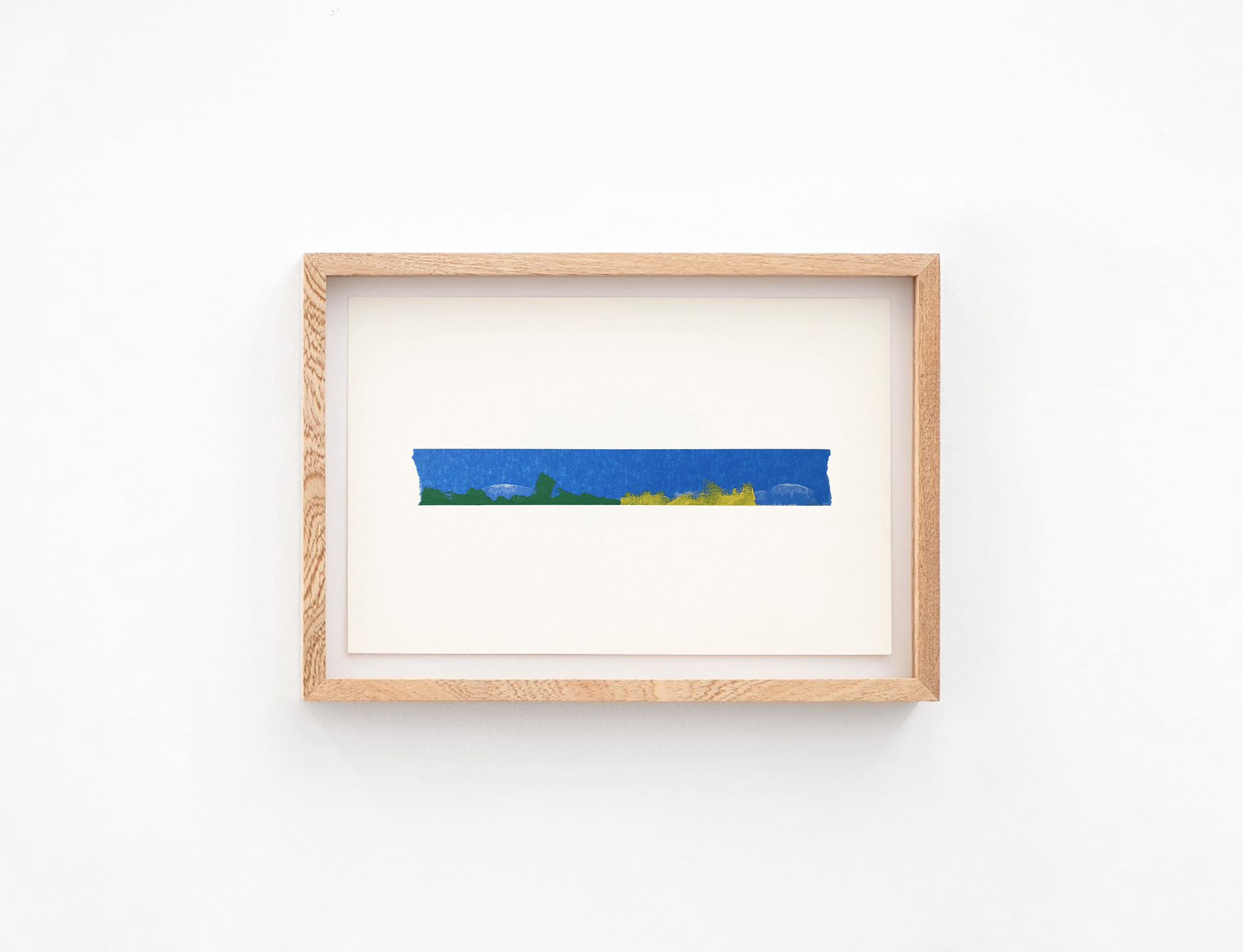 Paisaje azul 1 - 40, 2020 : Francisco Ugarte