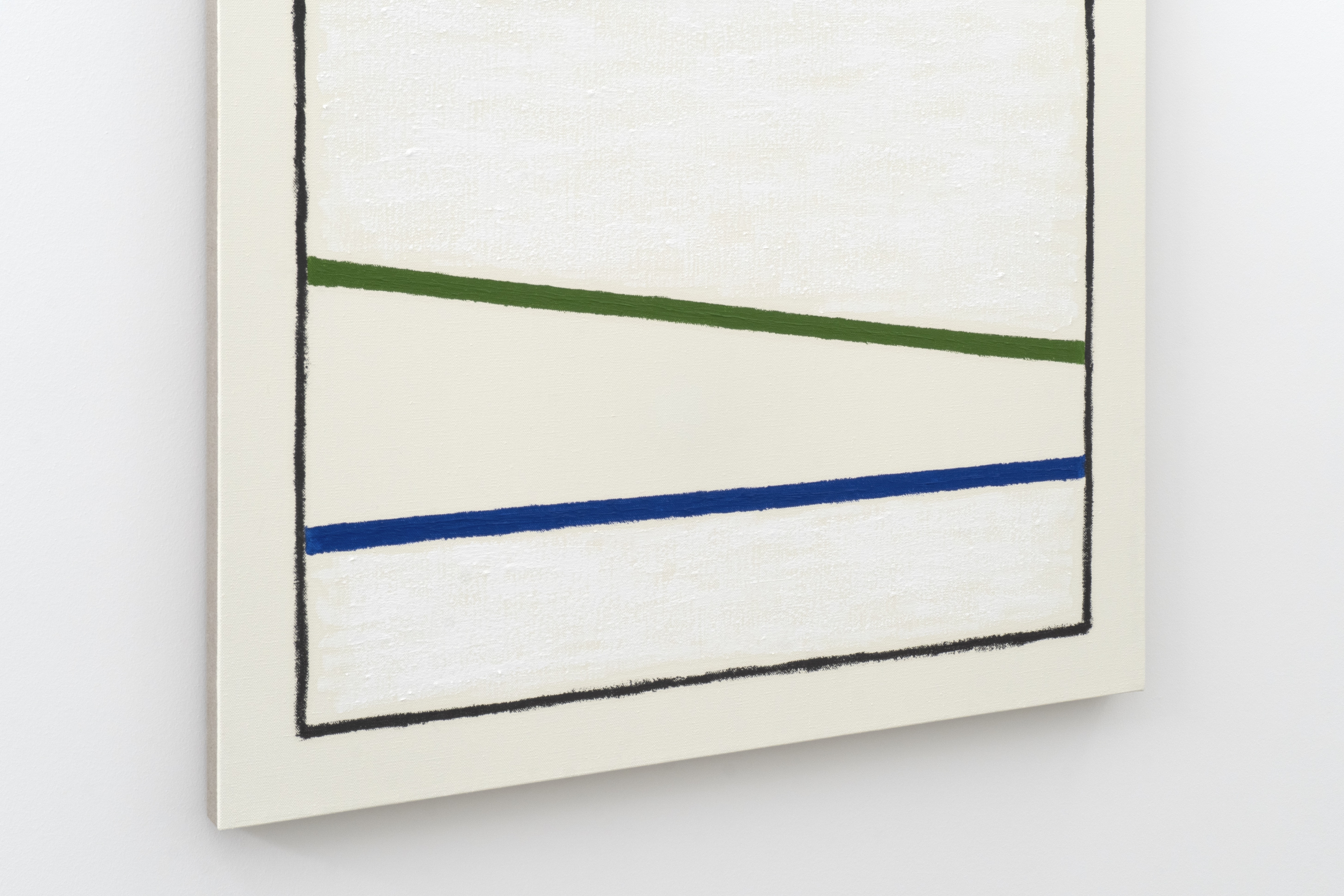 Ventana (Líneas azul y verde), 2026 : Francisco Ugarte