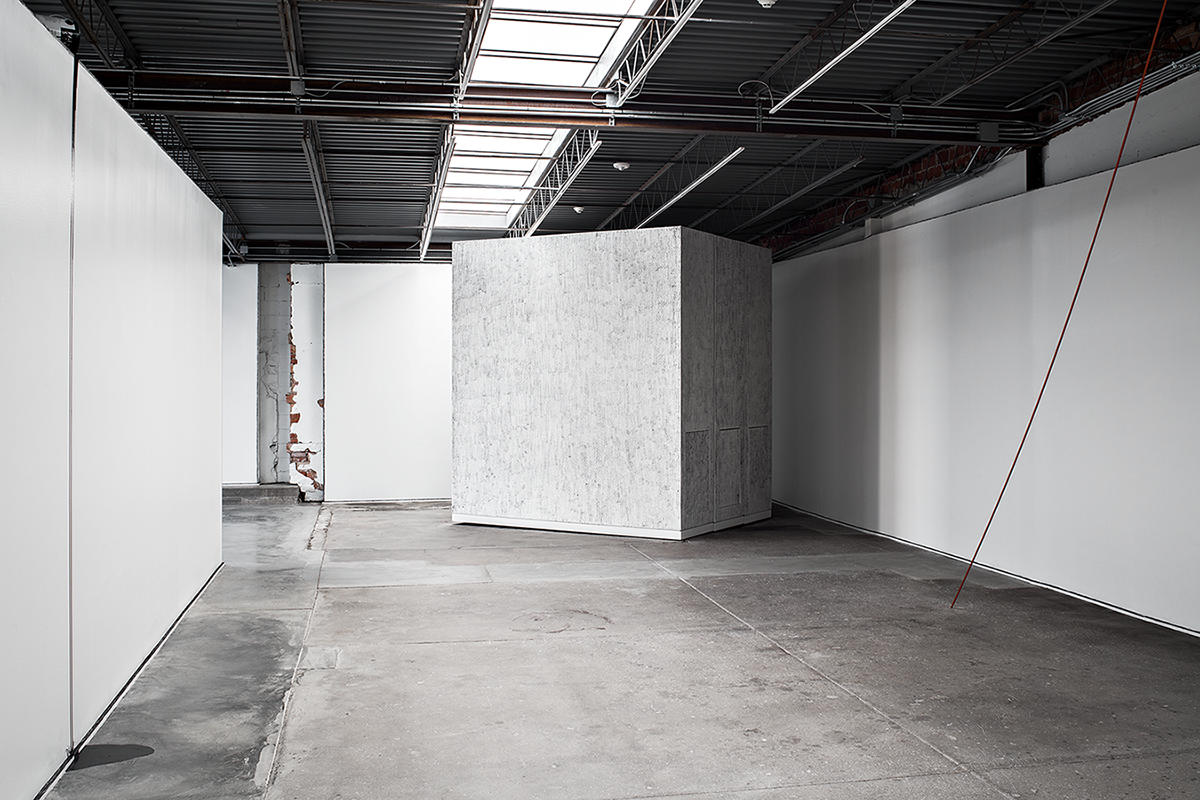 How things are, intervención a Marfa Contemporary, 2016 : Francisco Ugarte