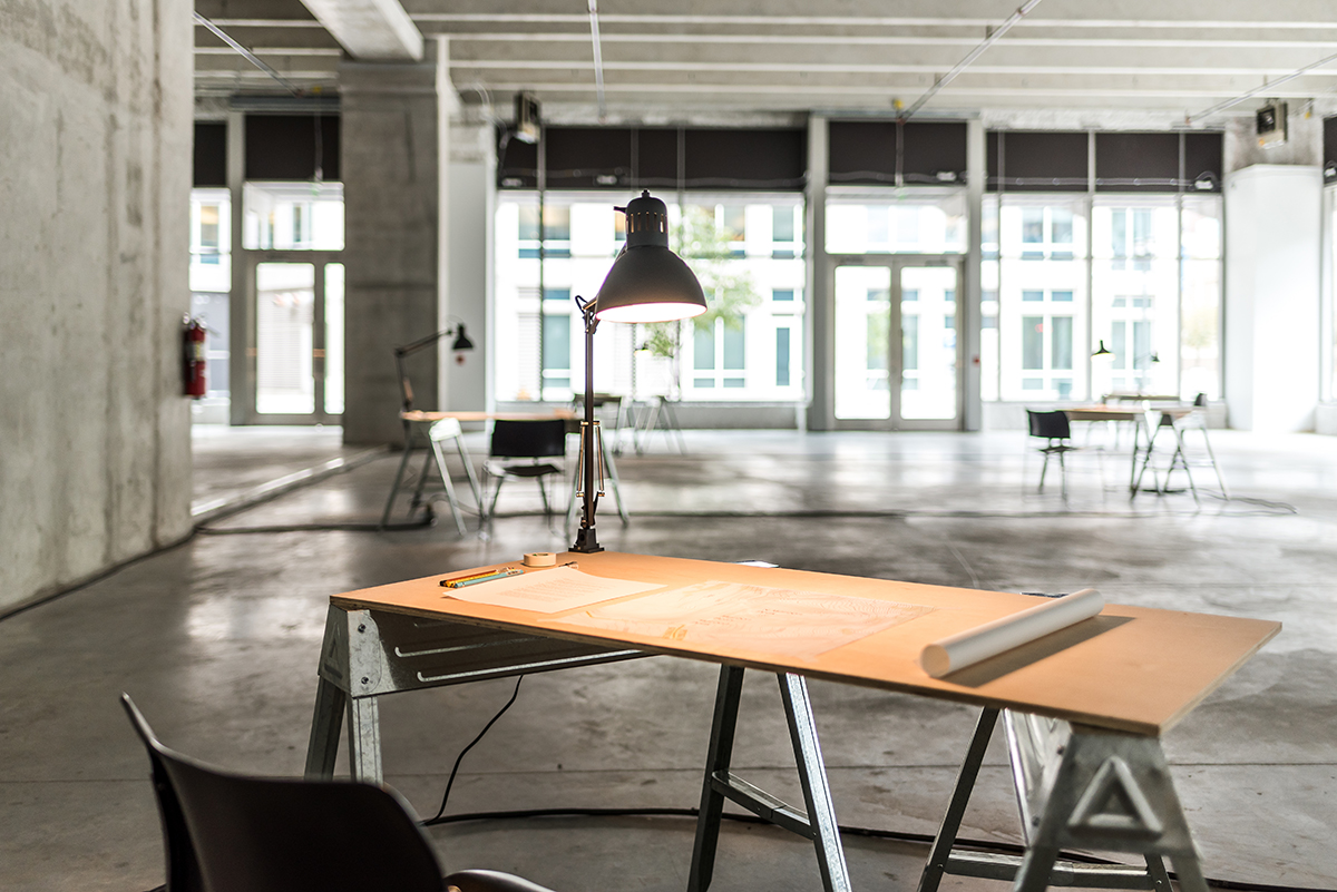 Instalación del taller Tracing Mountains, 2017 : Francisco Ugarte